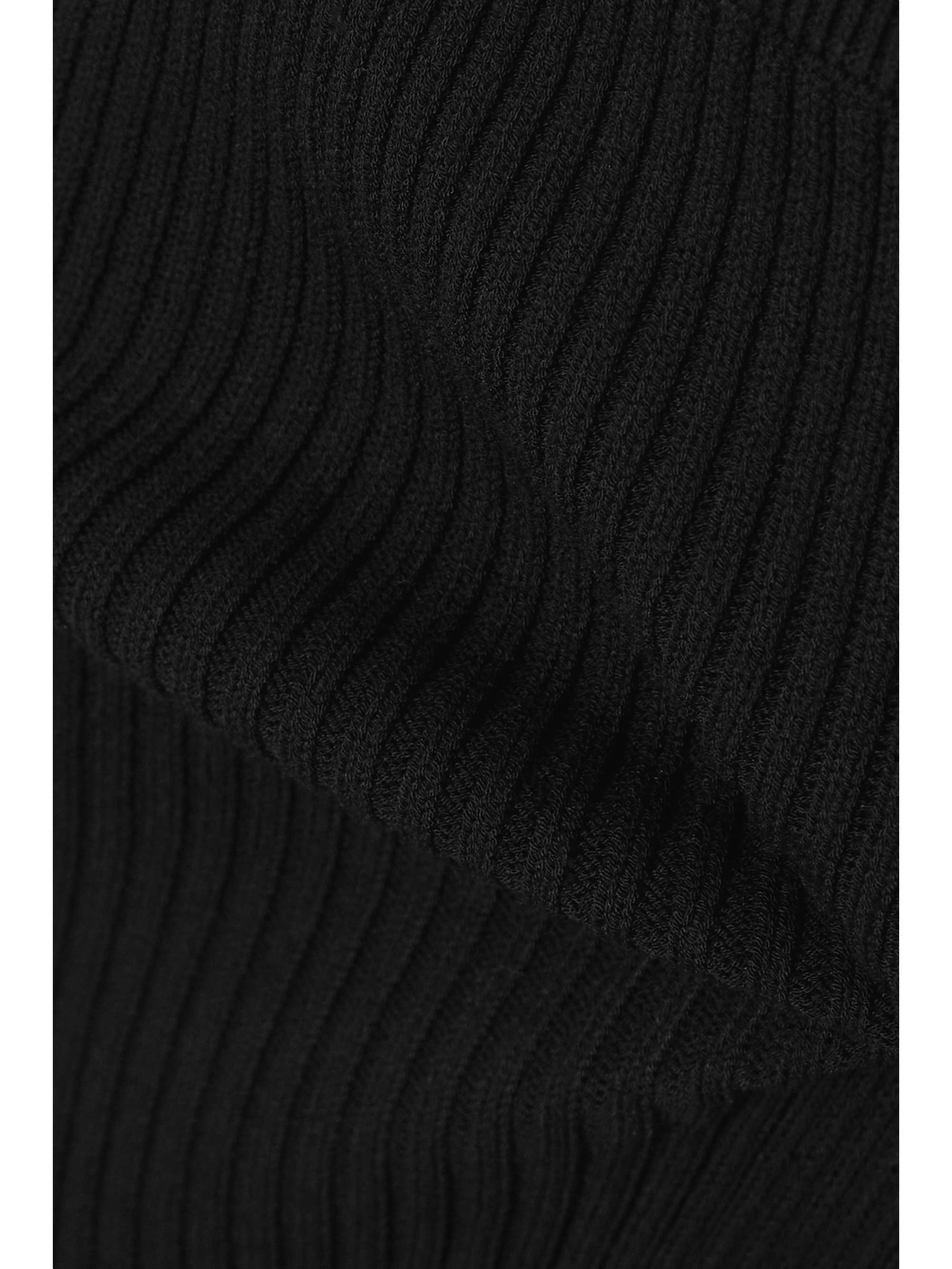 SAFIYAA Magdala ribbed-knit flared pants
