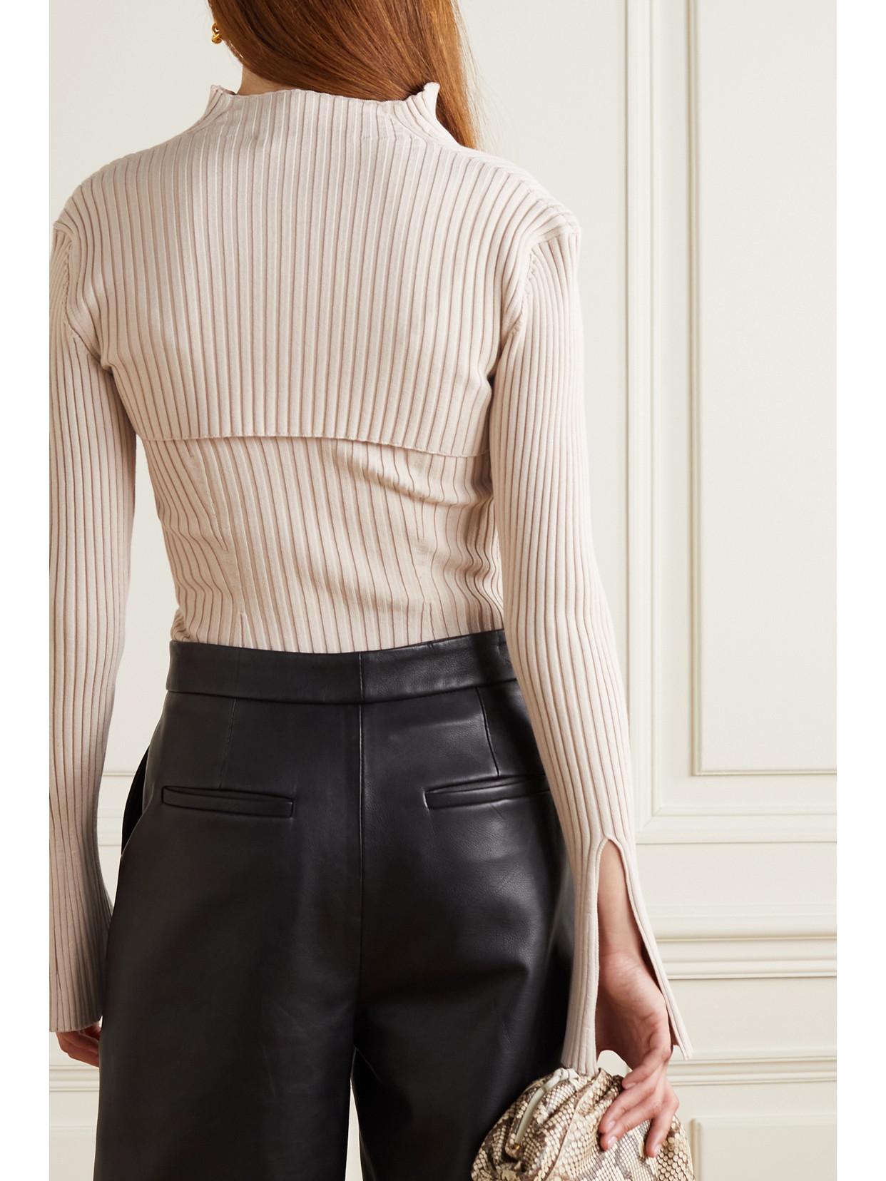 Nouvel Ribbed-Knit Sweater