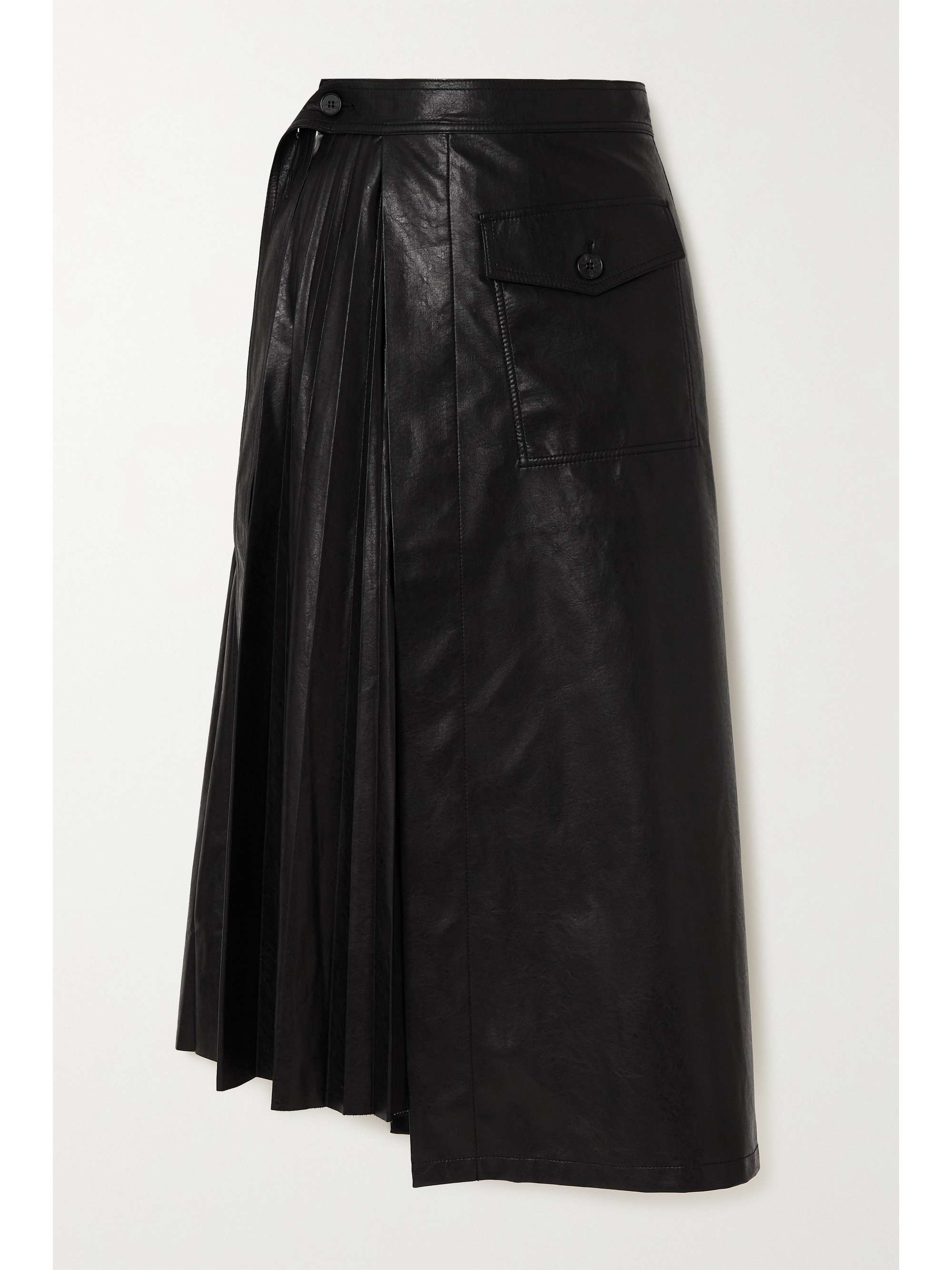 long leather skirt designs