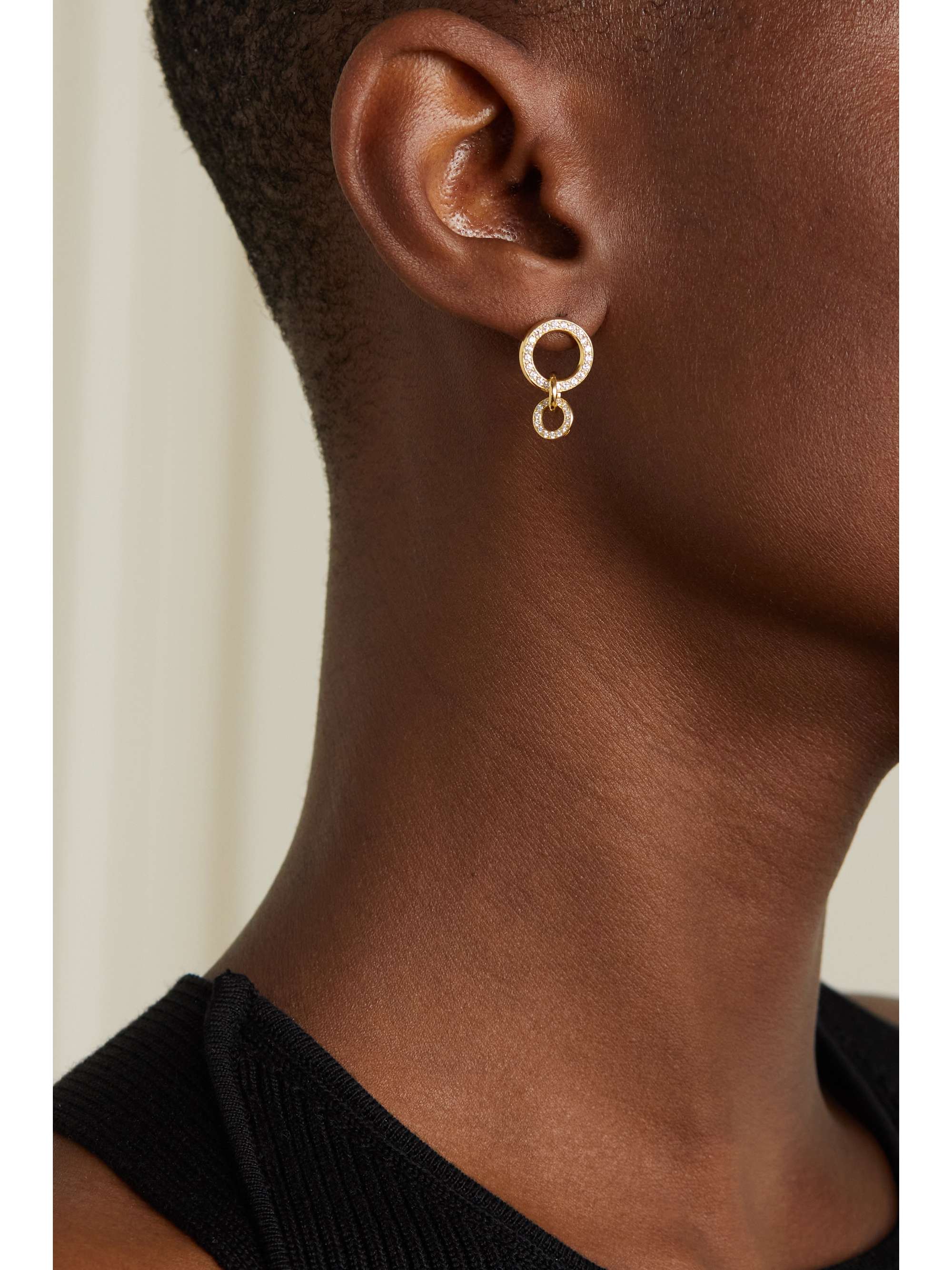 SPINELLI KILCOLLIN Canis 18-karat gold earrings