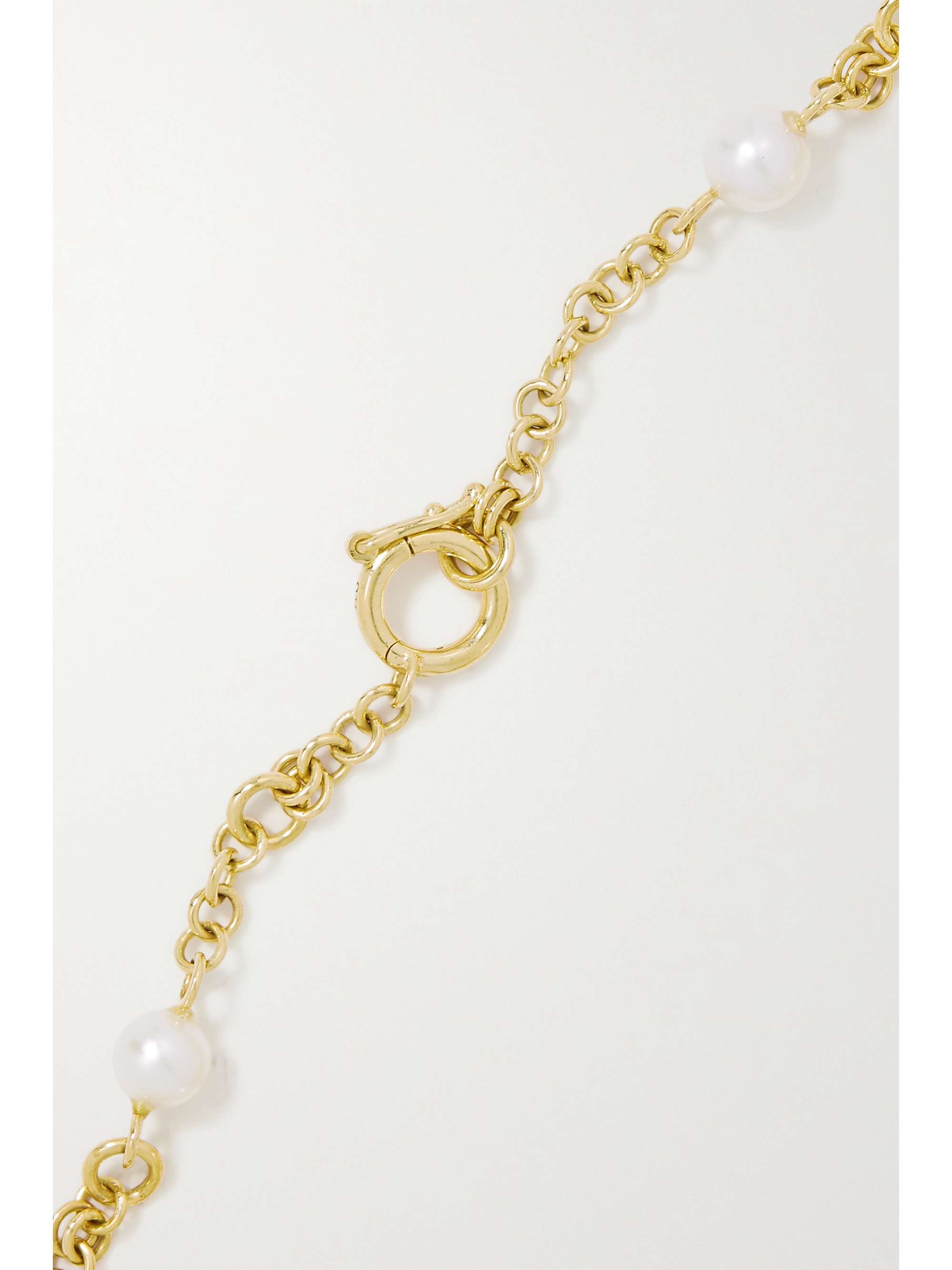 SPINELLI KILCOLLIN Gravity 18-karat gold pearl bracelet