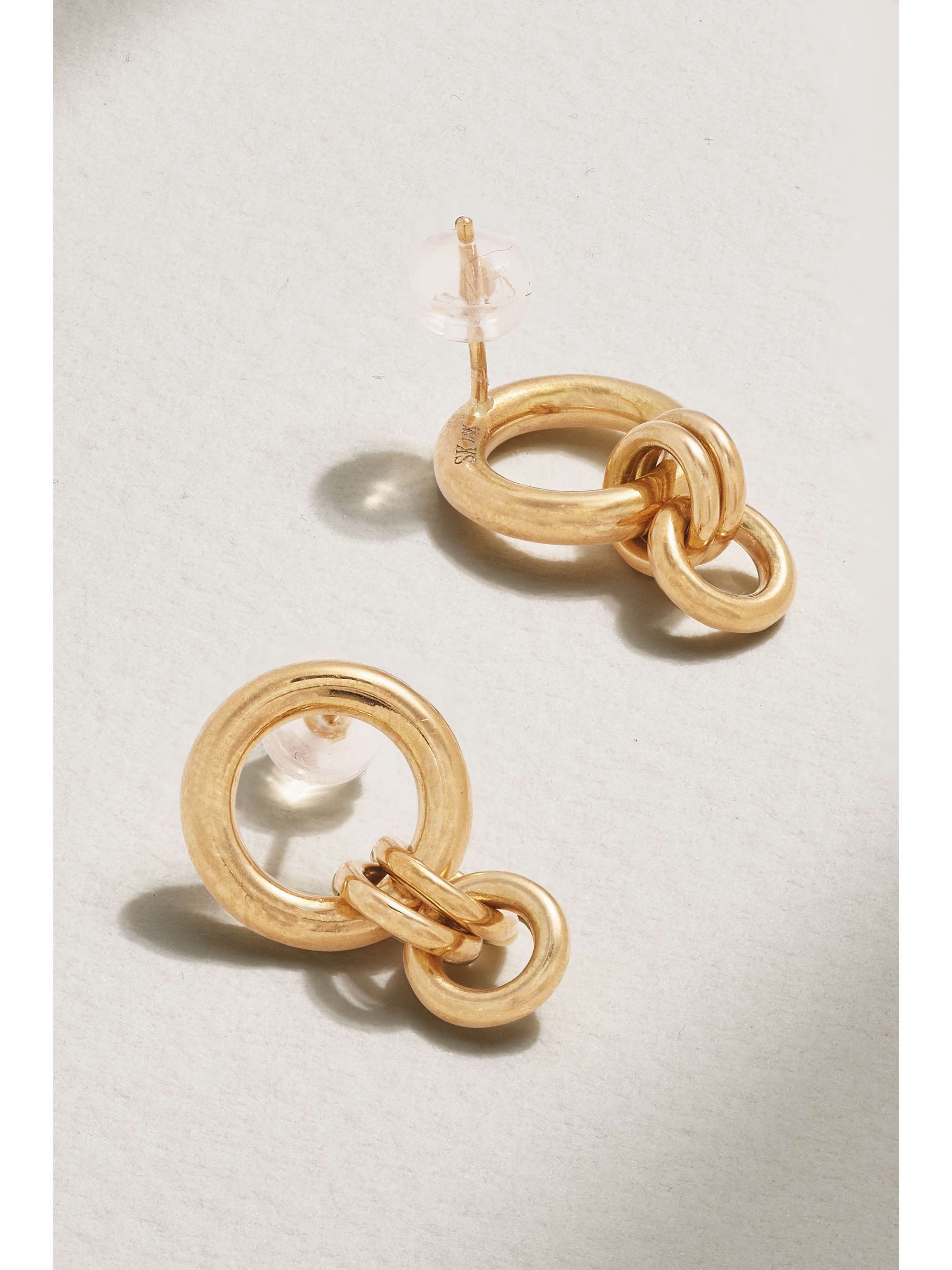 SPINELLI KILCOLLIN Canis 18-karat gold earrings