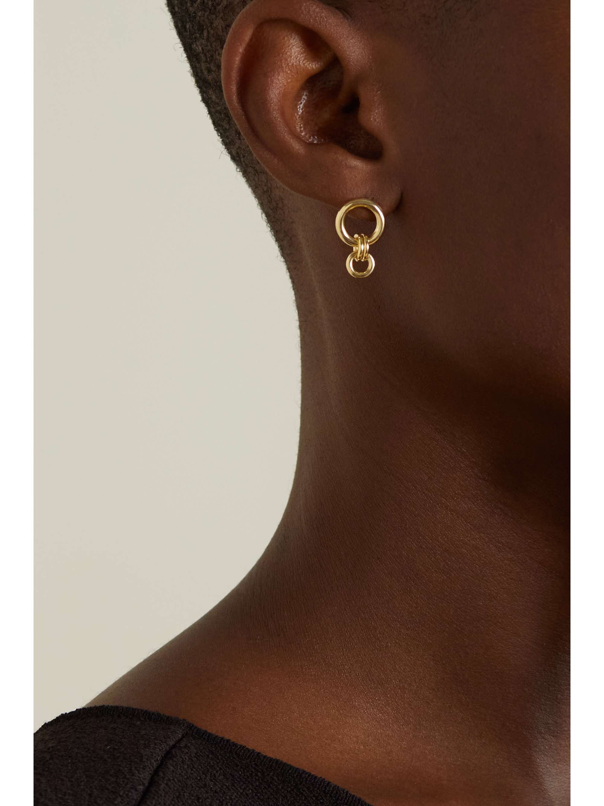 SPINELLI KILCOLLIN Canis 18-karat gold earrings