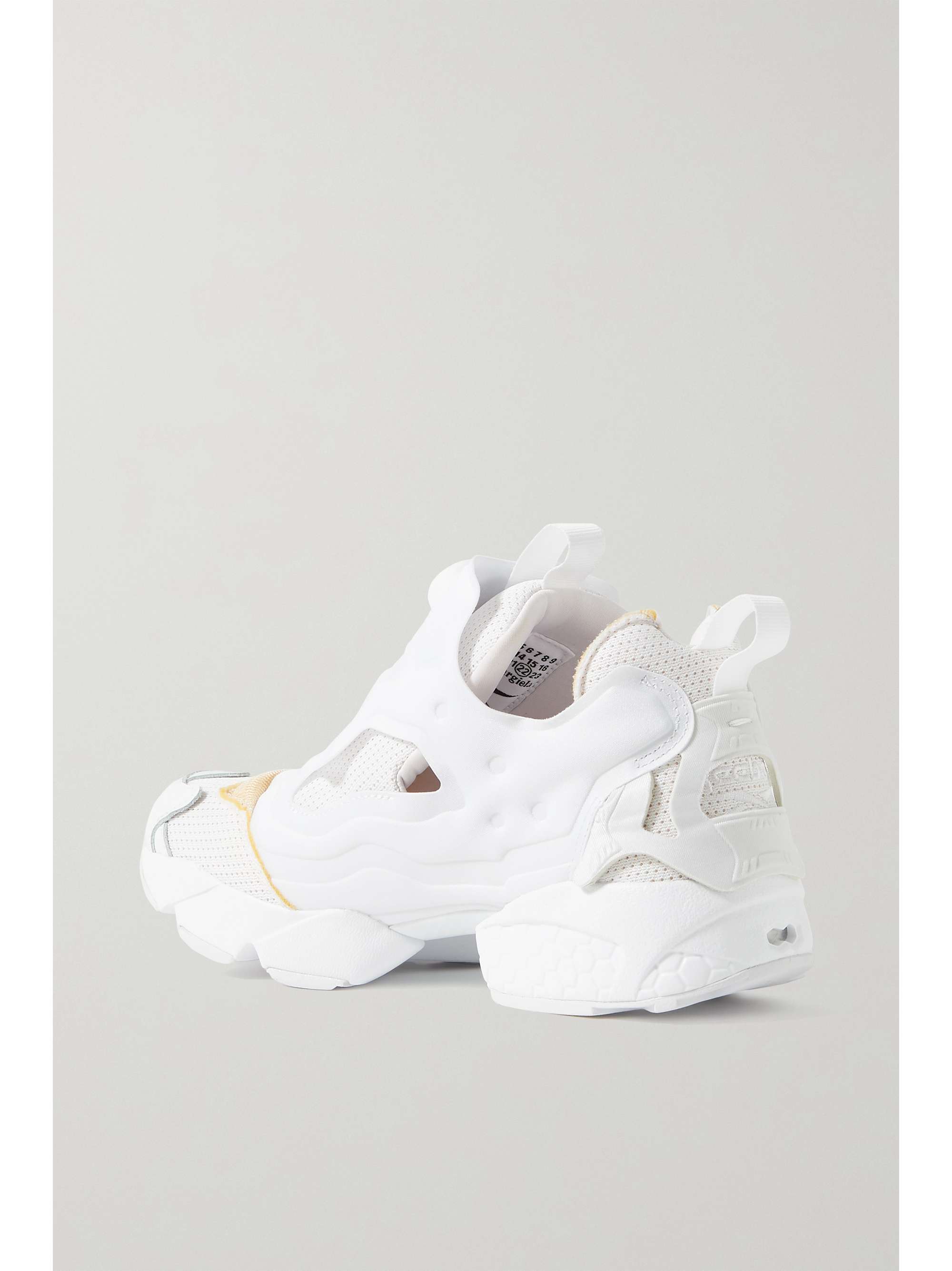 REEBOK + Maison Margiela Project 0 Memory Of leather and mesh sneakers