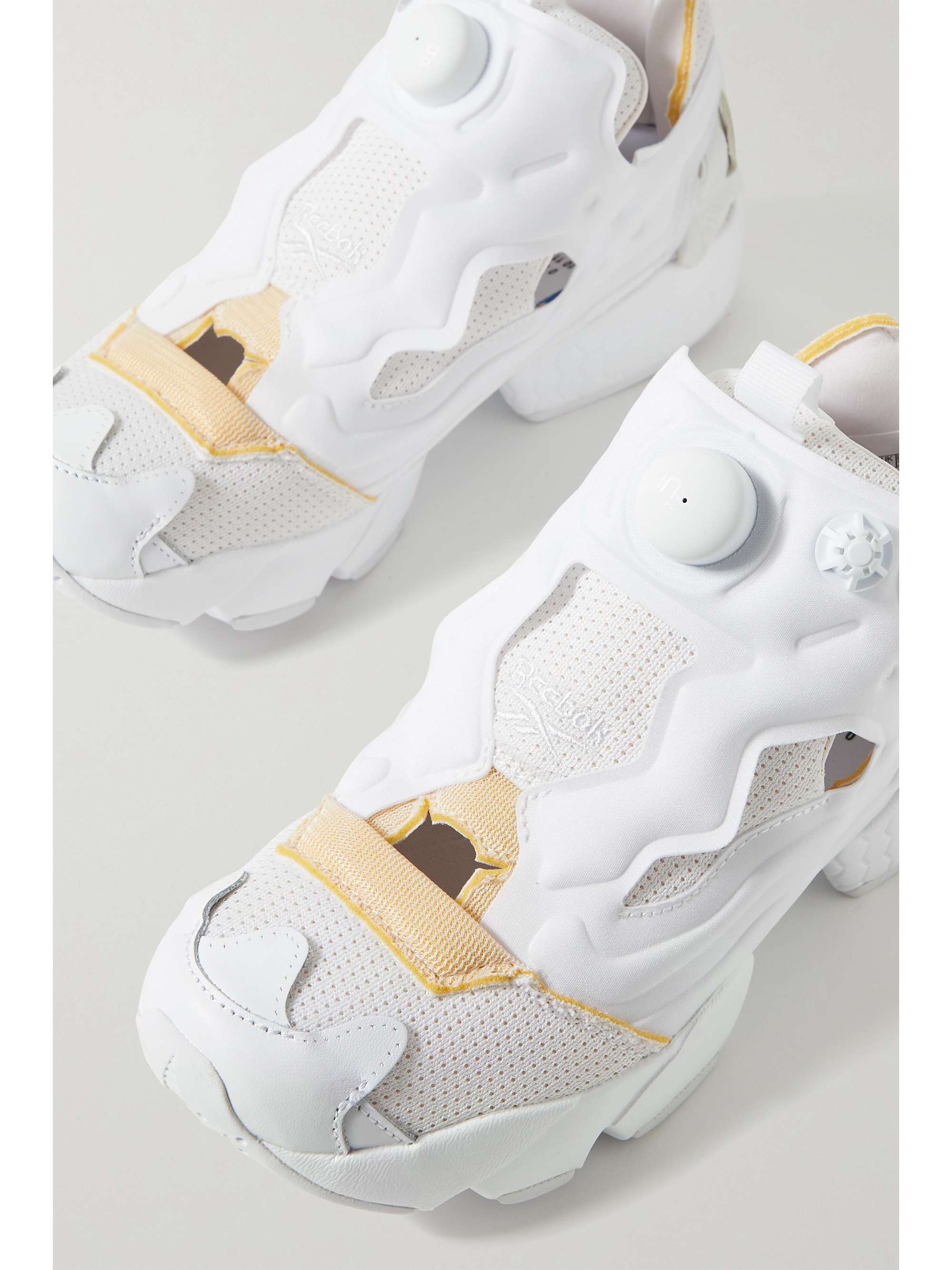 REEBOK + Maison Margiela Project 0 Memory Of leather and mesh sneakers