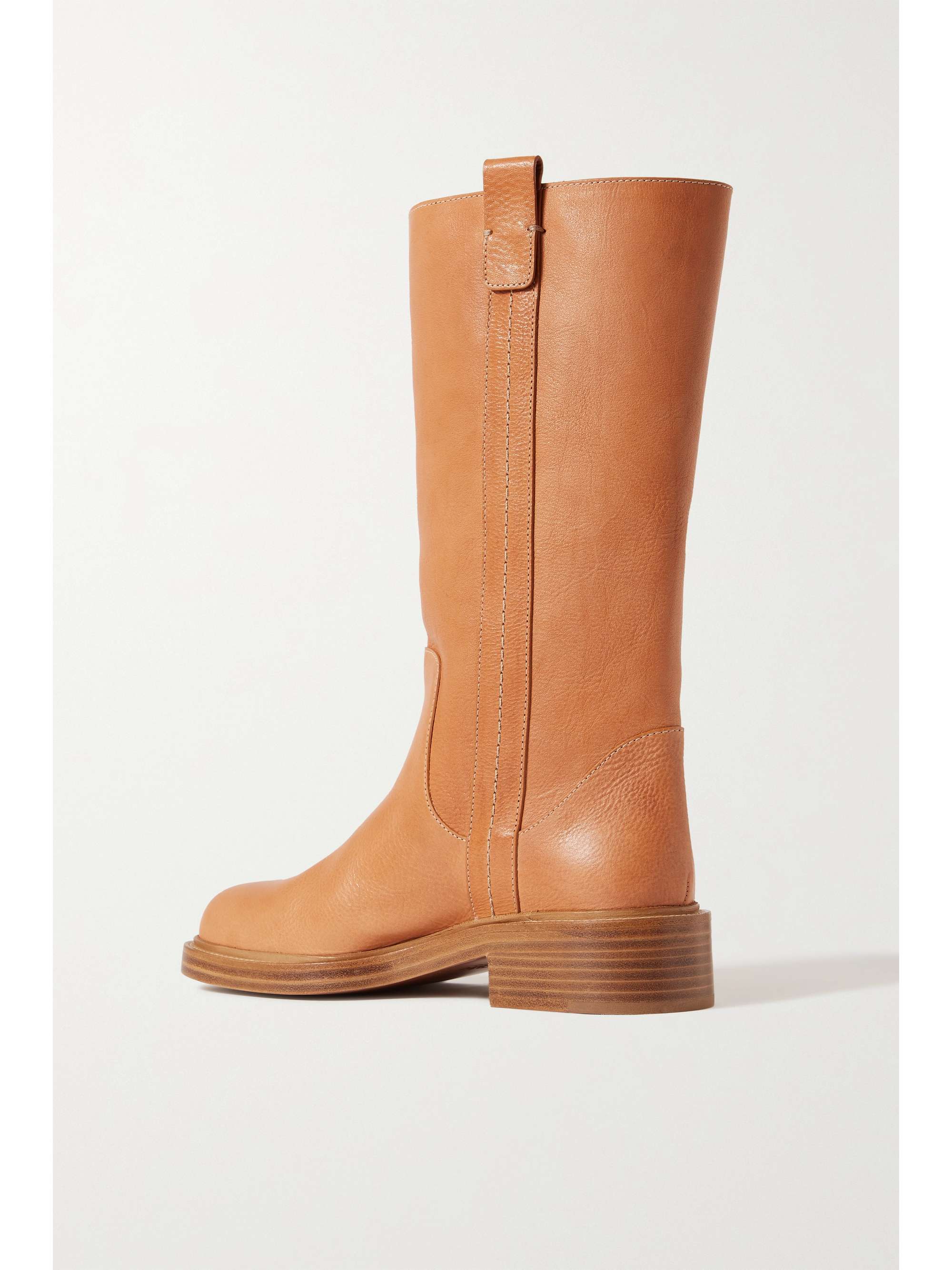 chloé boots beige