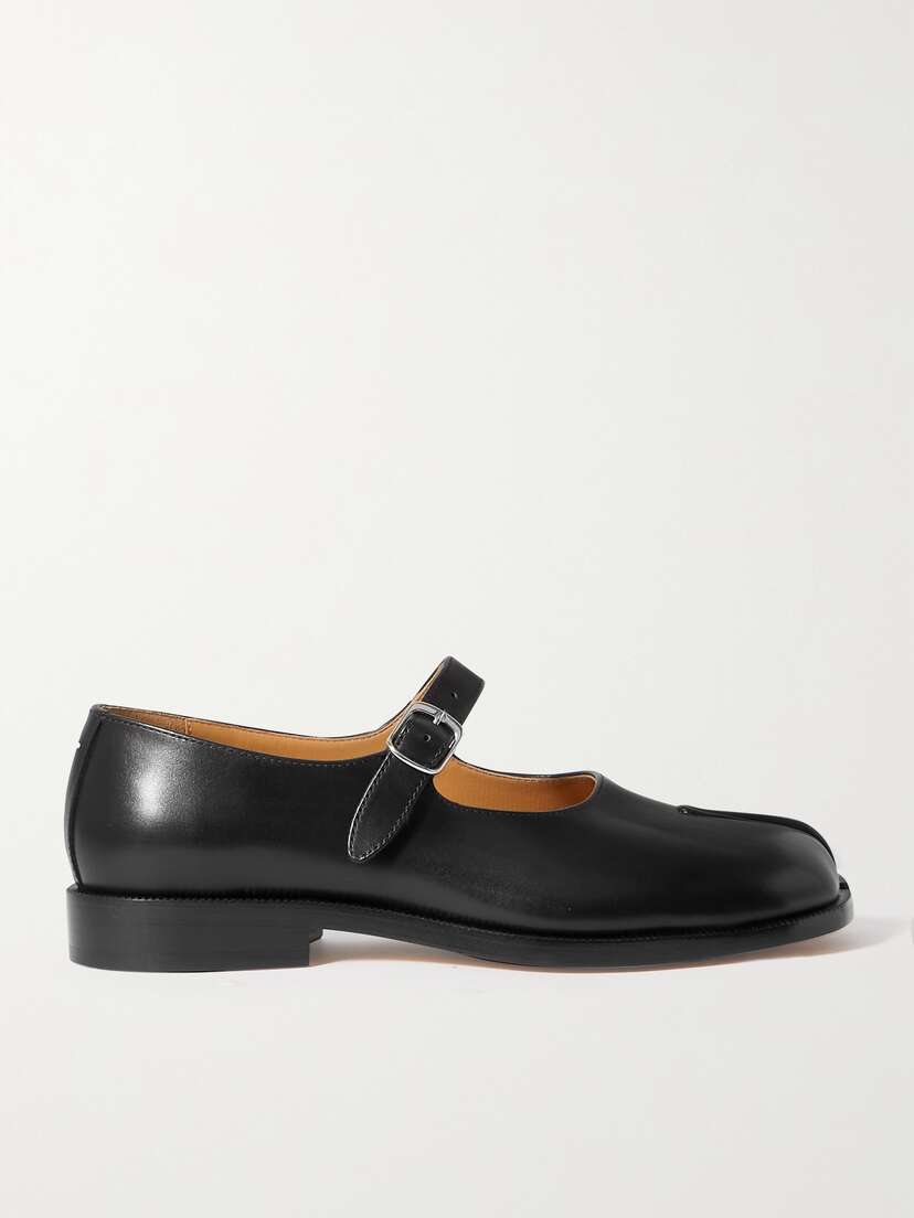Maison Margiela Tabi Split-toe Leather Flats