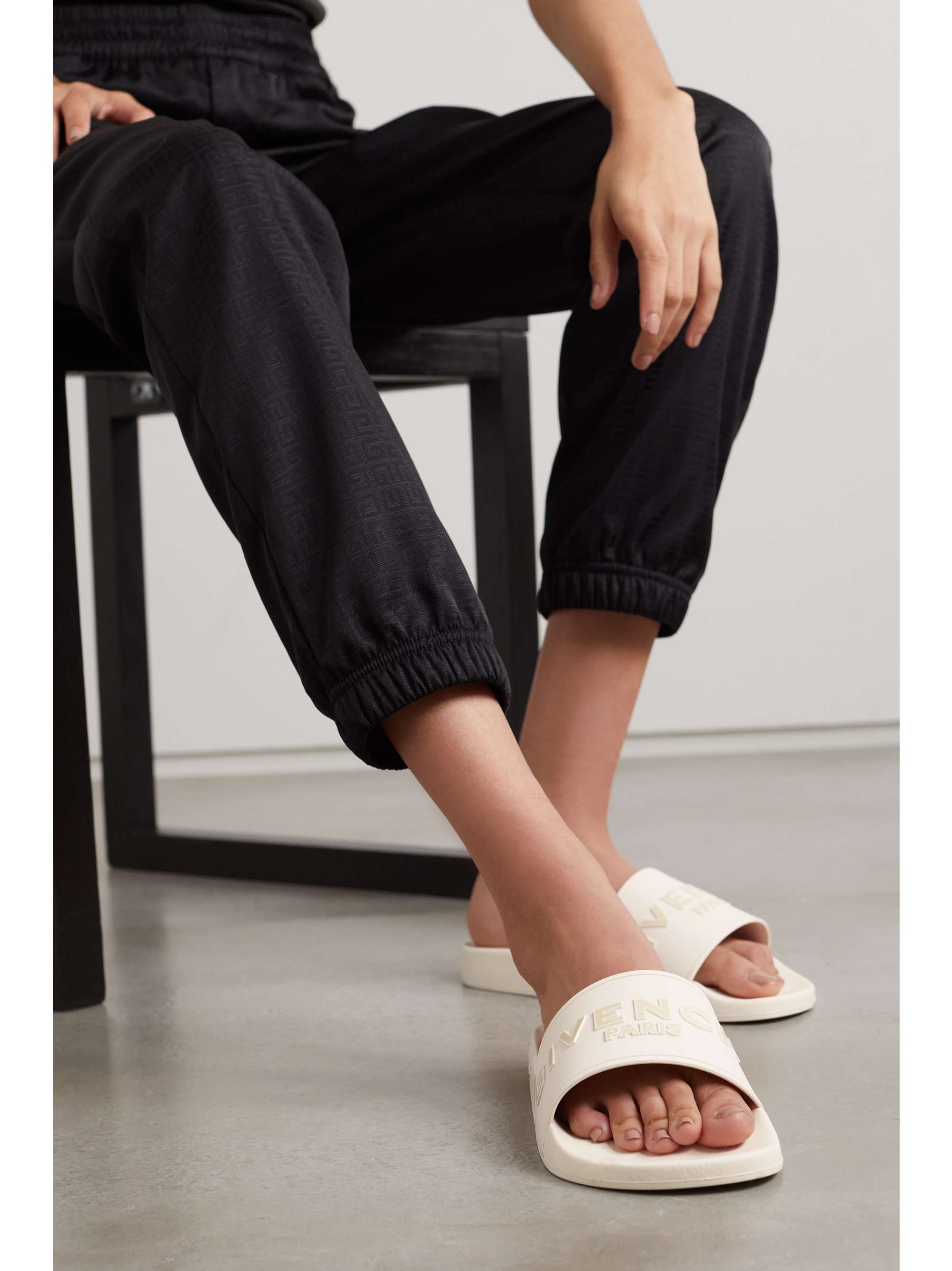 givenchy leather slides