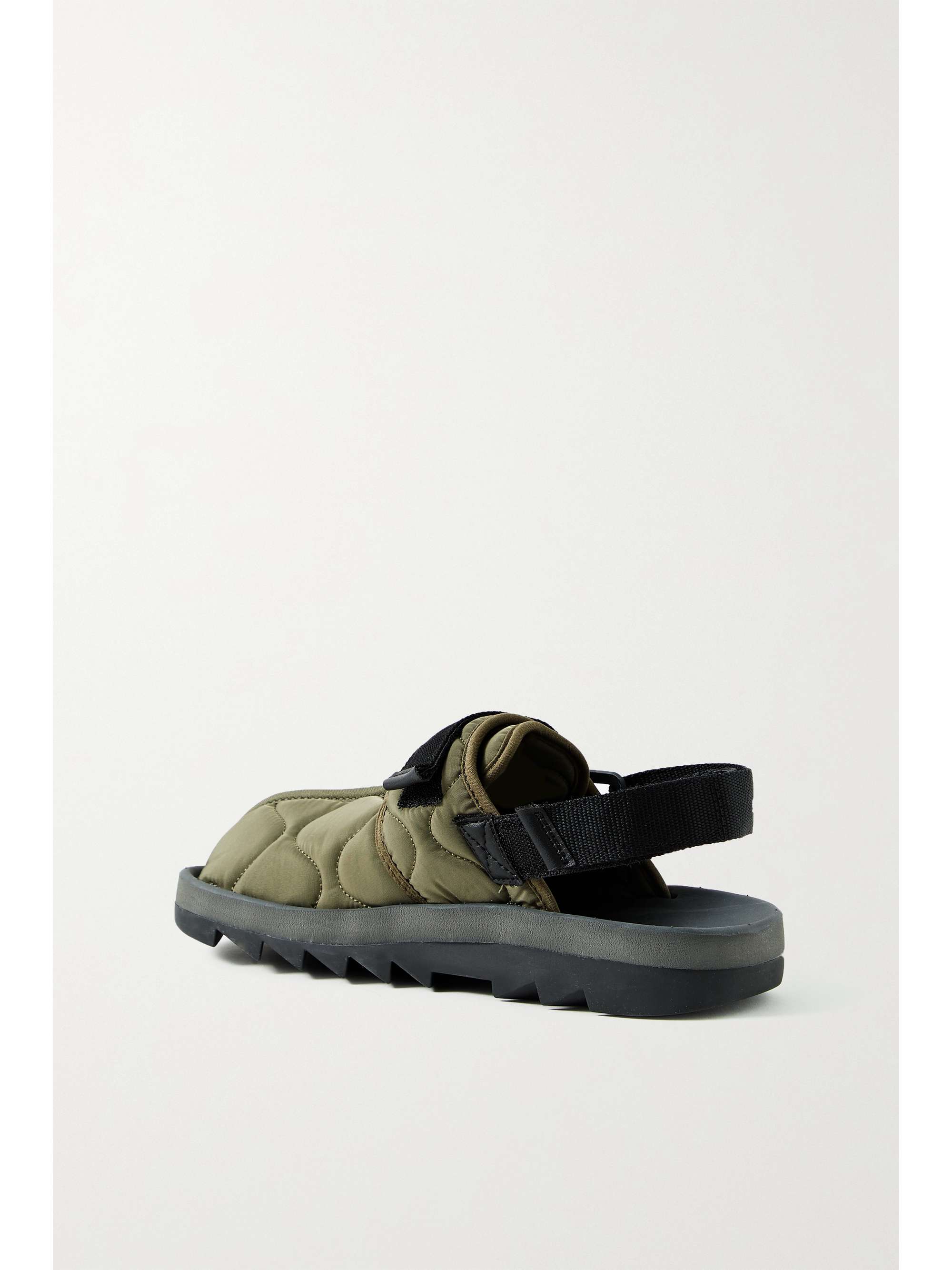 Army green Beatnik quilted shell 
