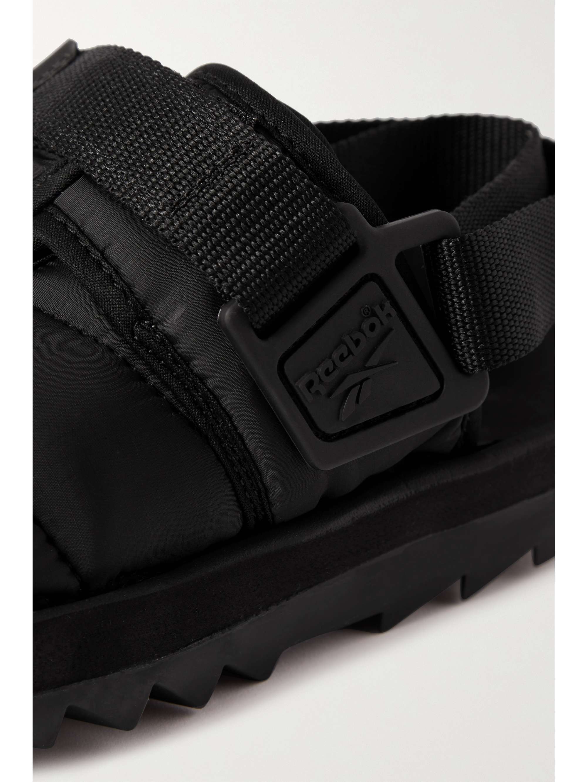 REEBOK Beatnik quilted shell slingback sandals
