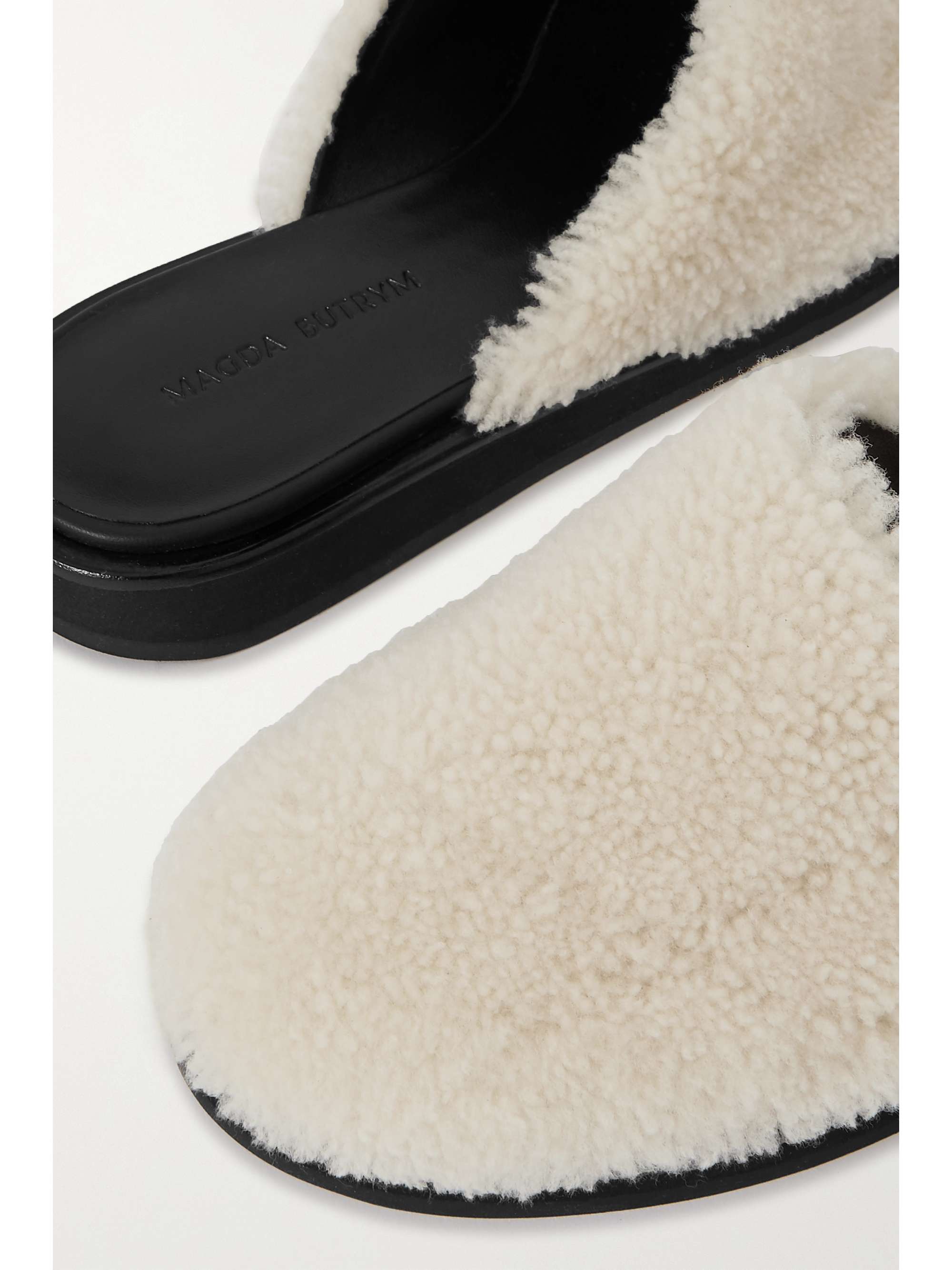 MAGDA BUTRYM Shearling slippers