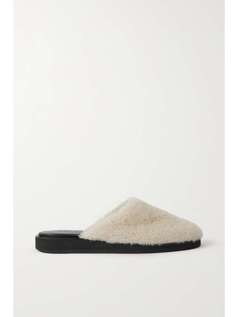 Magda Butrym Shearling Slippers