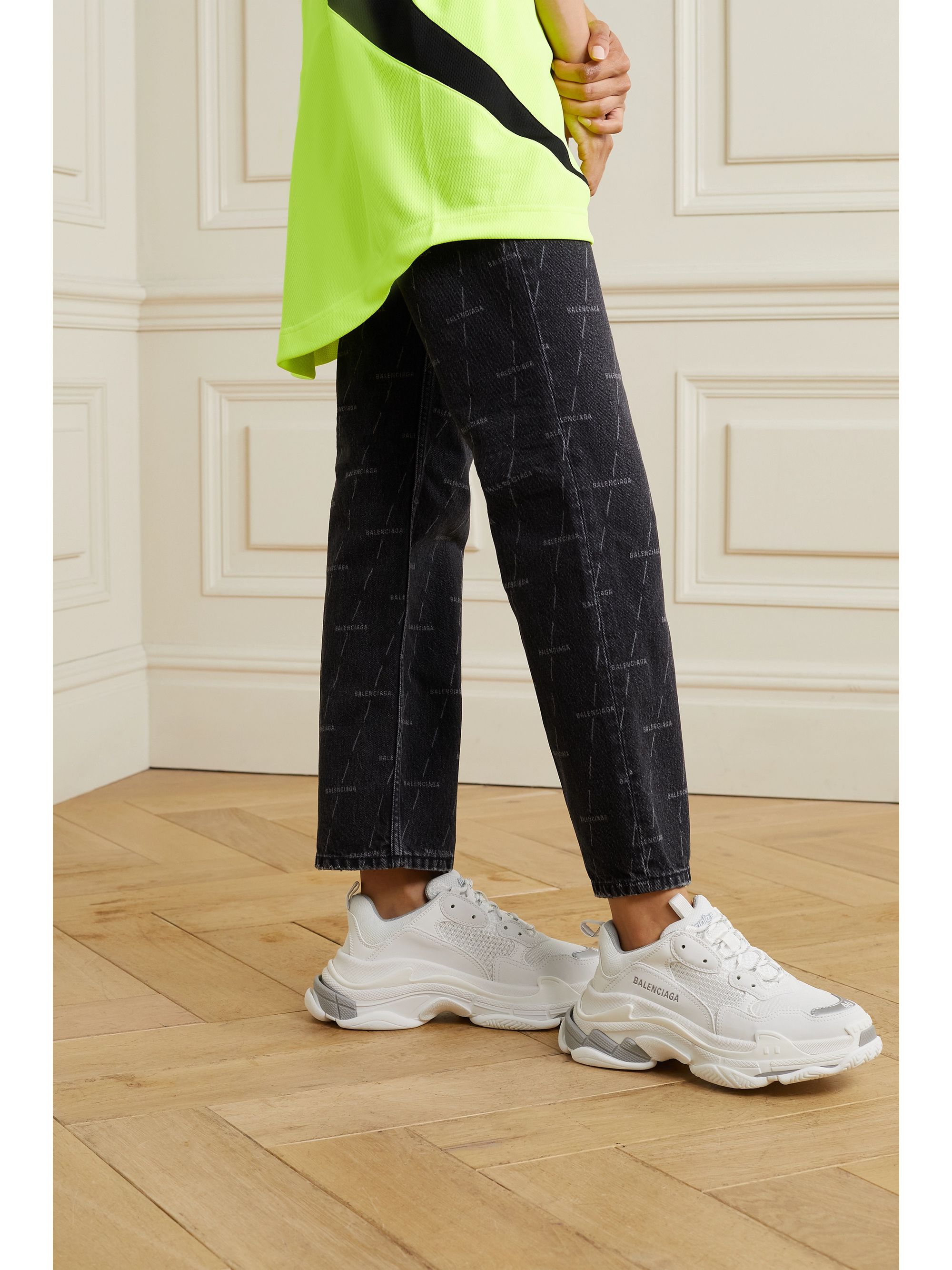 net a porter balenciaga triple s