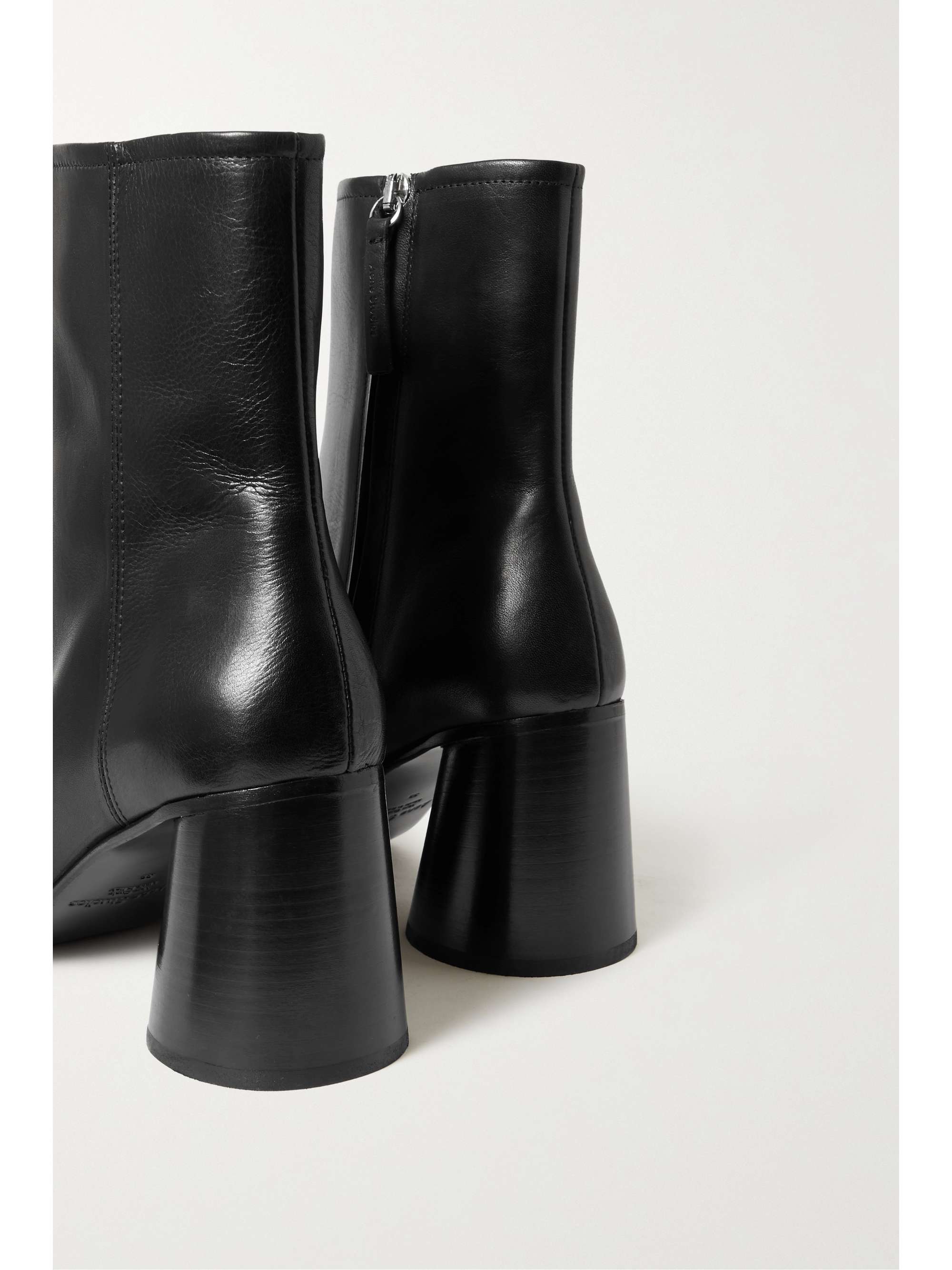 acne stacked heel boot