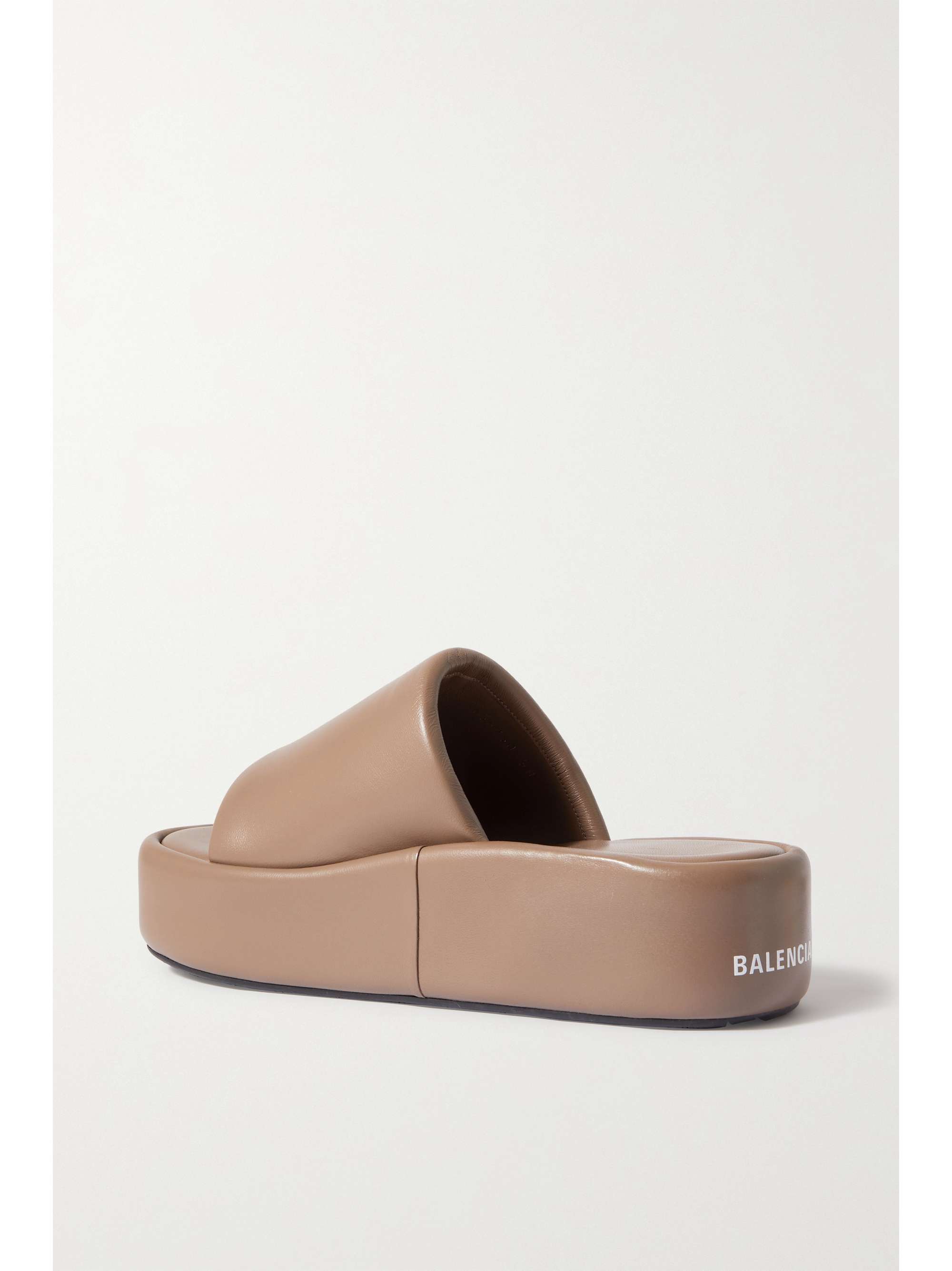 BALENCIAGA Rise leather platform sandals