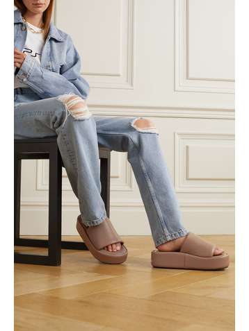 balenciaga rise platform sandals