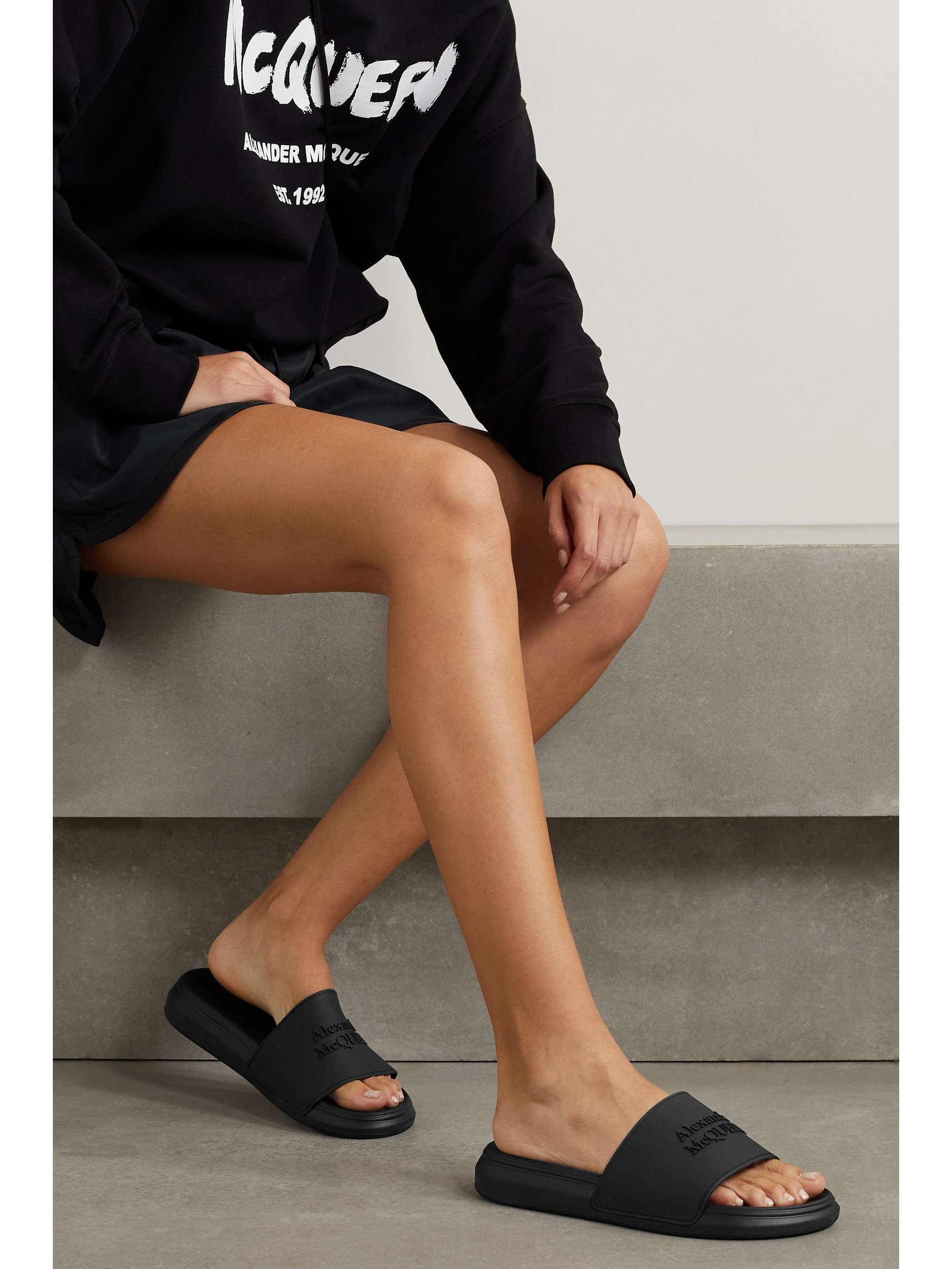 alexander mcqueen slides