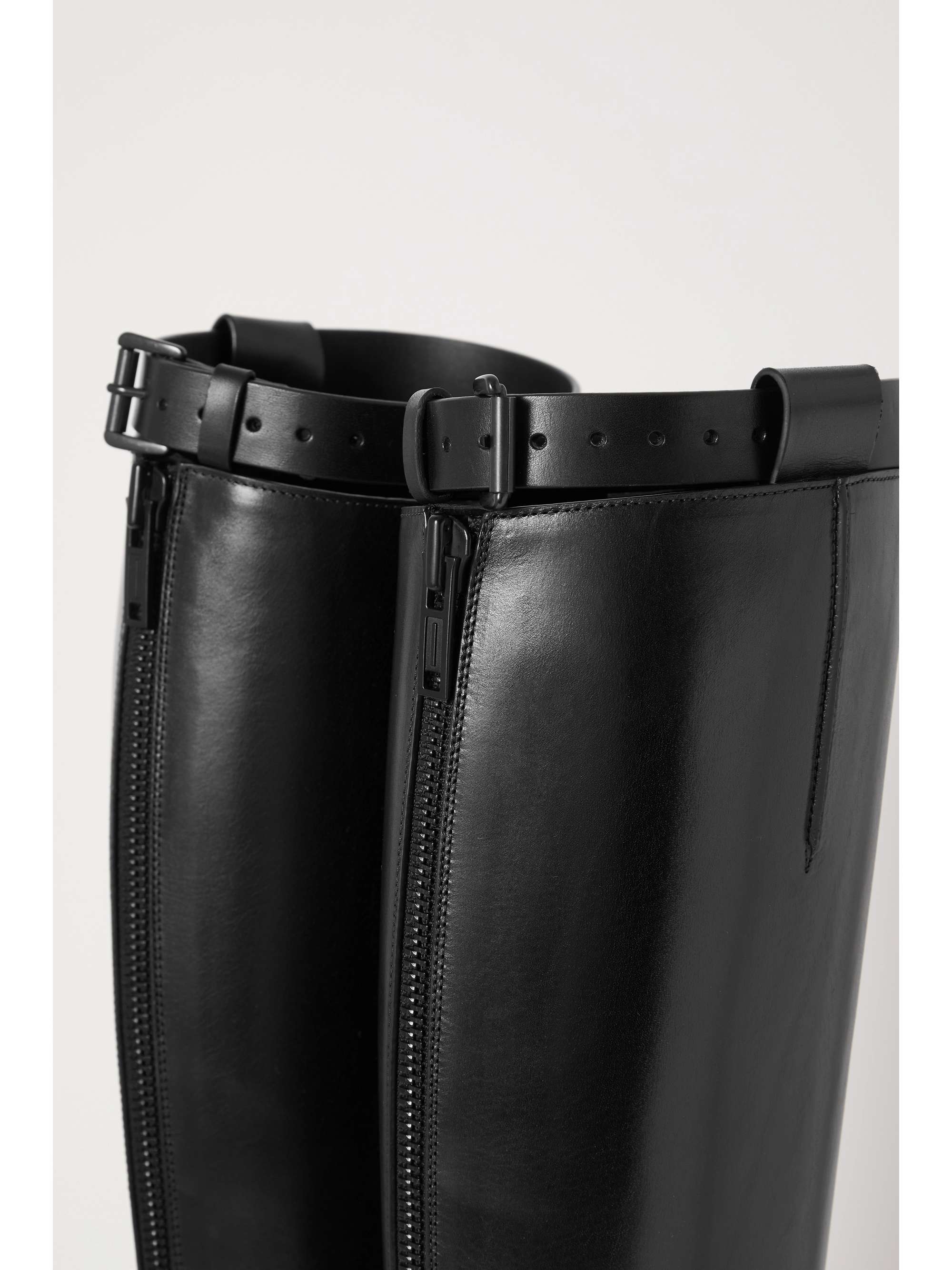 ANN DEMEULEMEESTER Stan leather knee boots