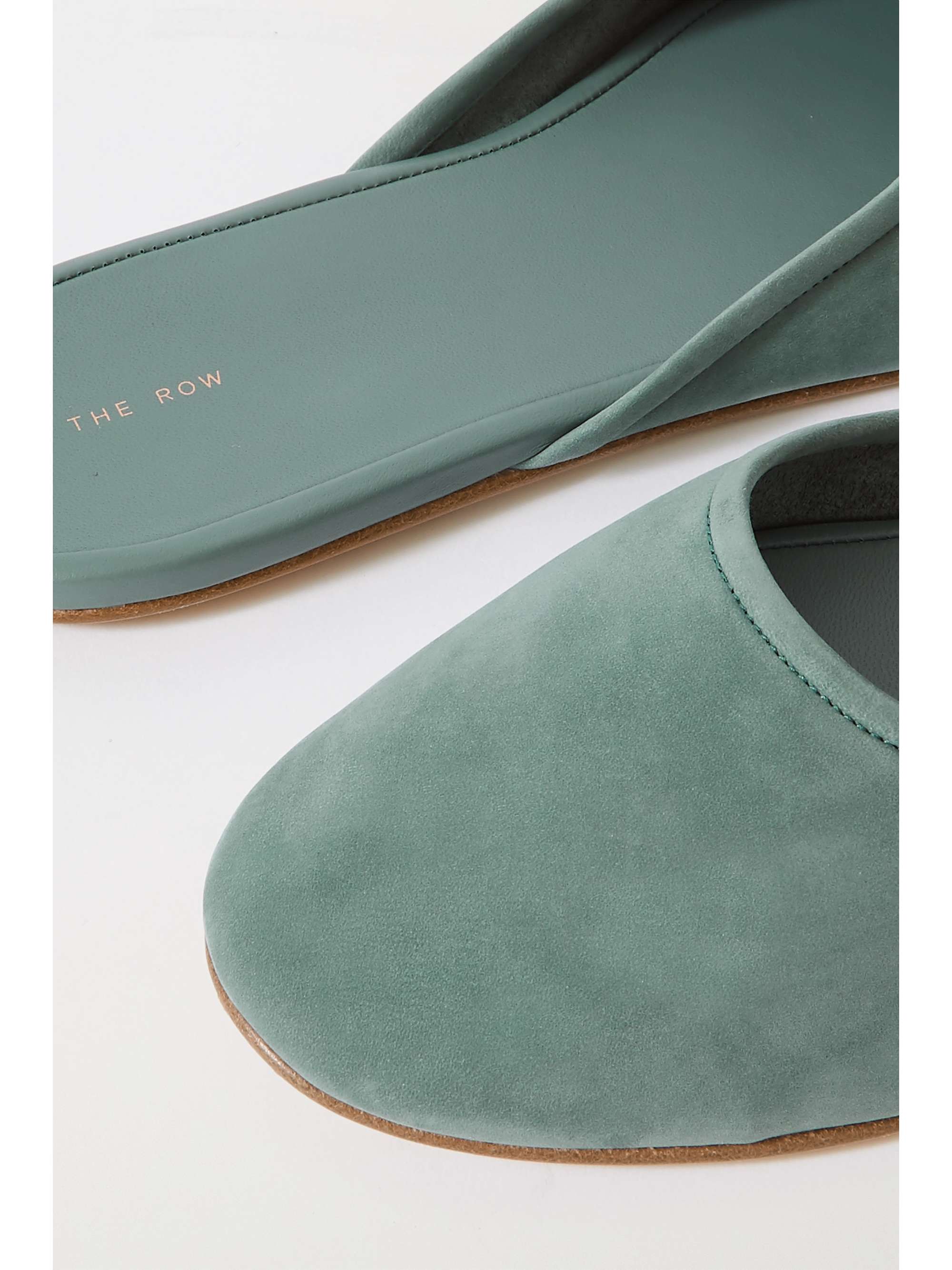 THE ROW Sleeper leather slippers