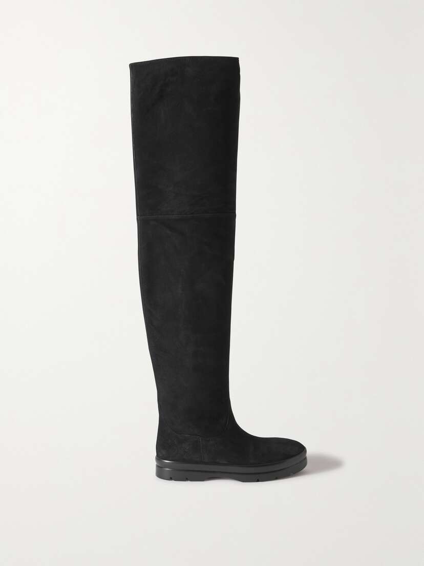 The Row Billie Suede Over-the-knee Boots