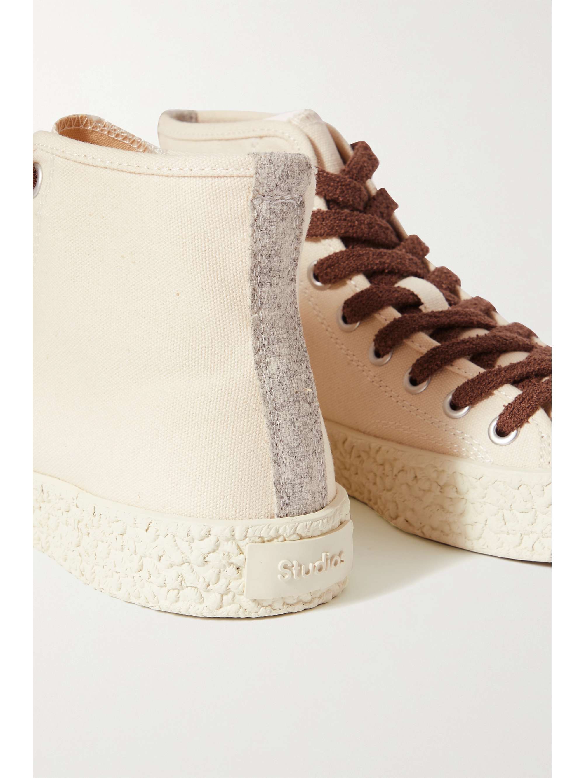 fur lined canvas sneakers