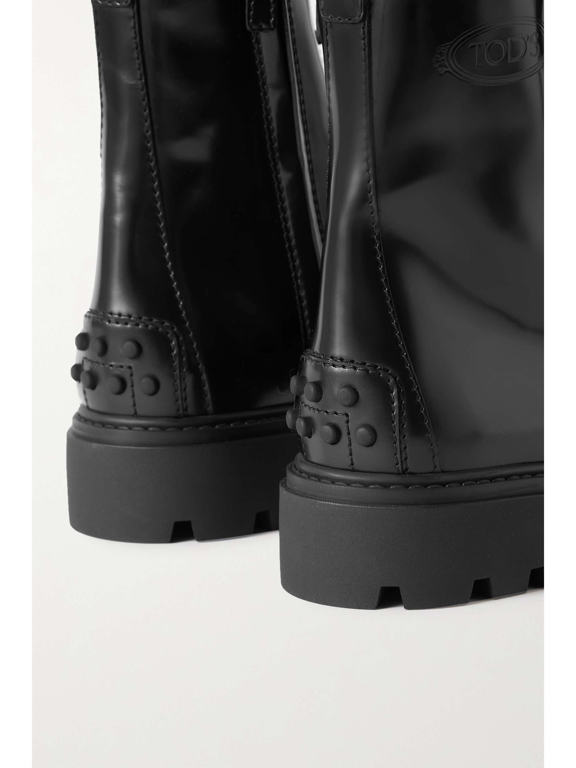 TOD'S Gommino logo-embellished leather ankle boots