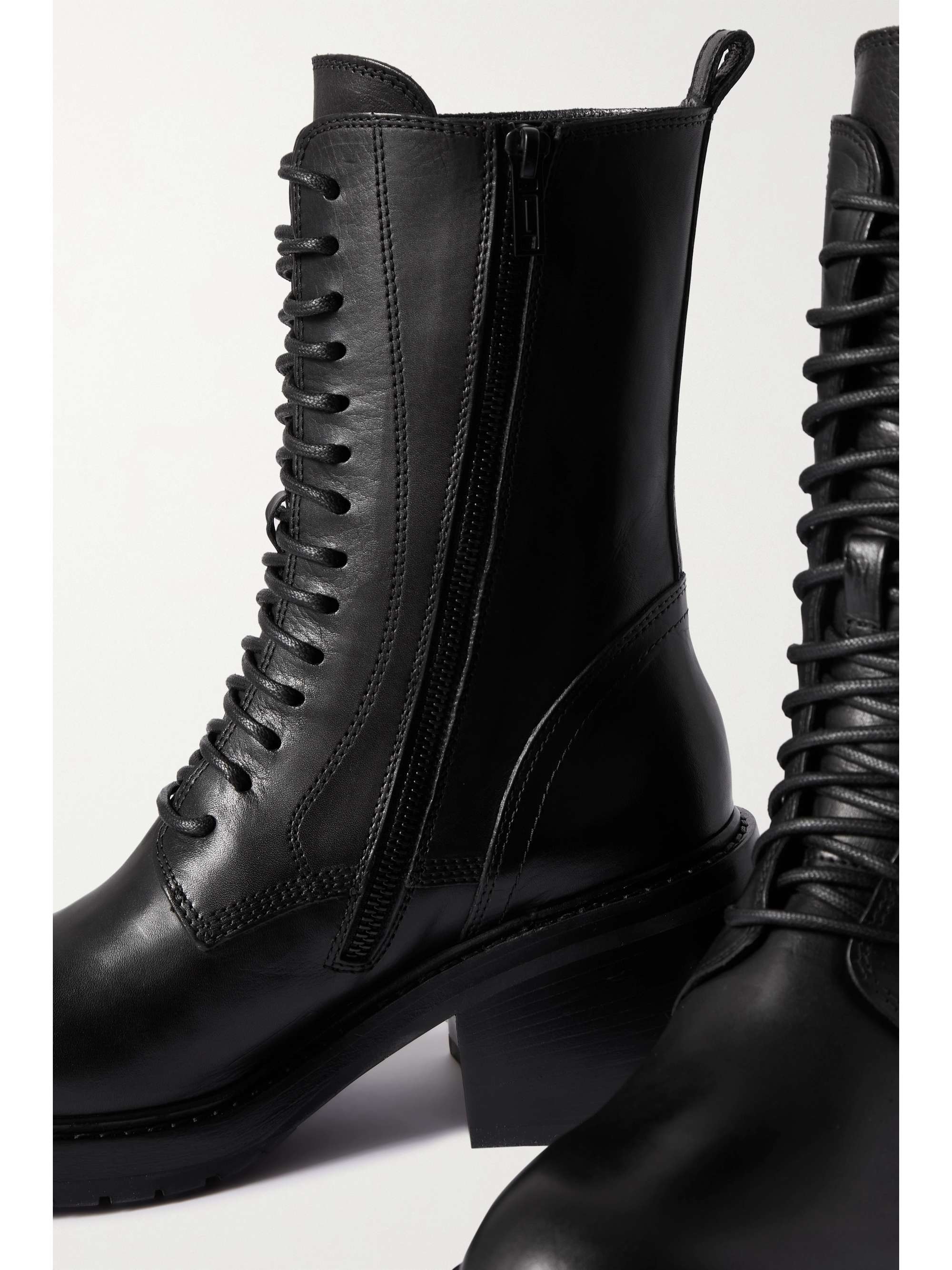 ANN DEMEULEMEESTER Heike leather ankle boots