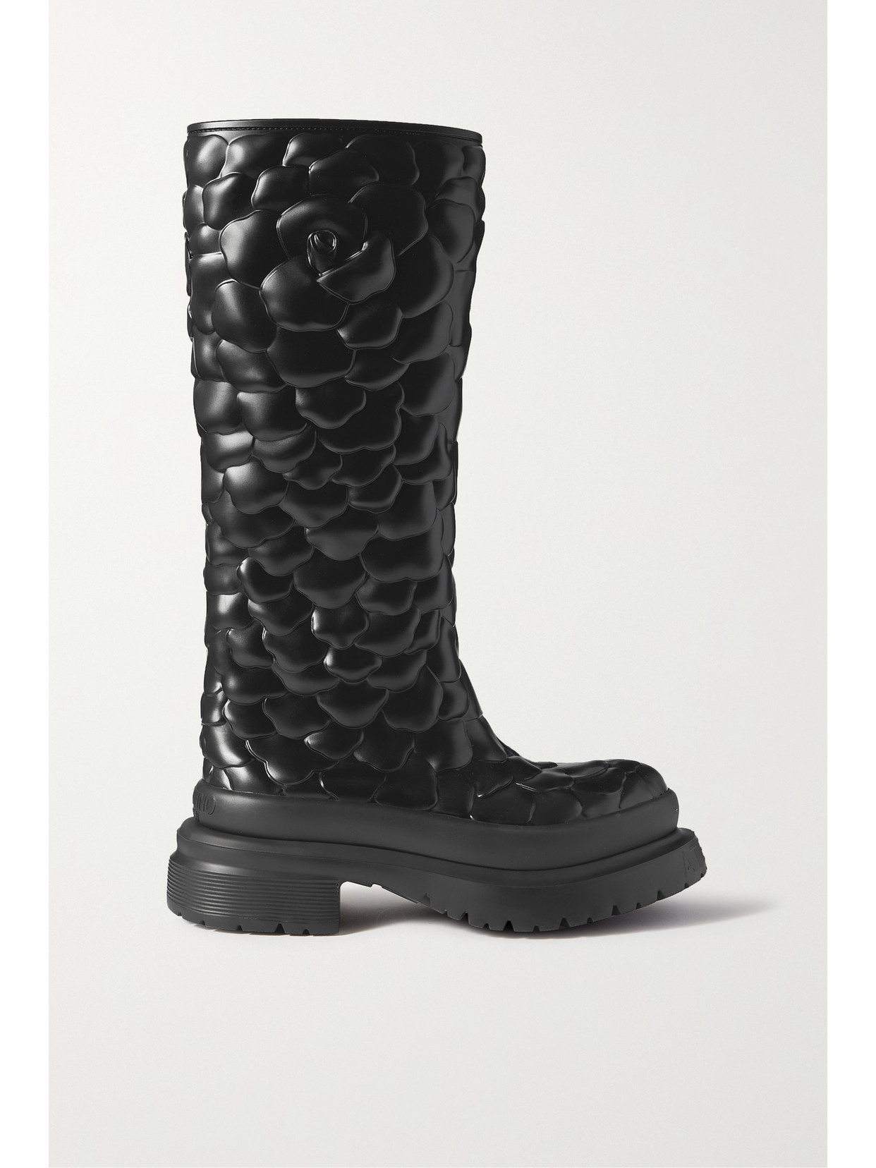 Valentino Atelier 03 Rose Edition Water Resistant Platform Boot In Black