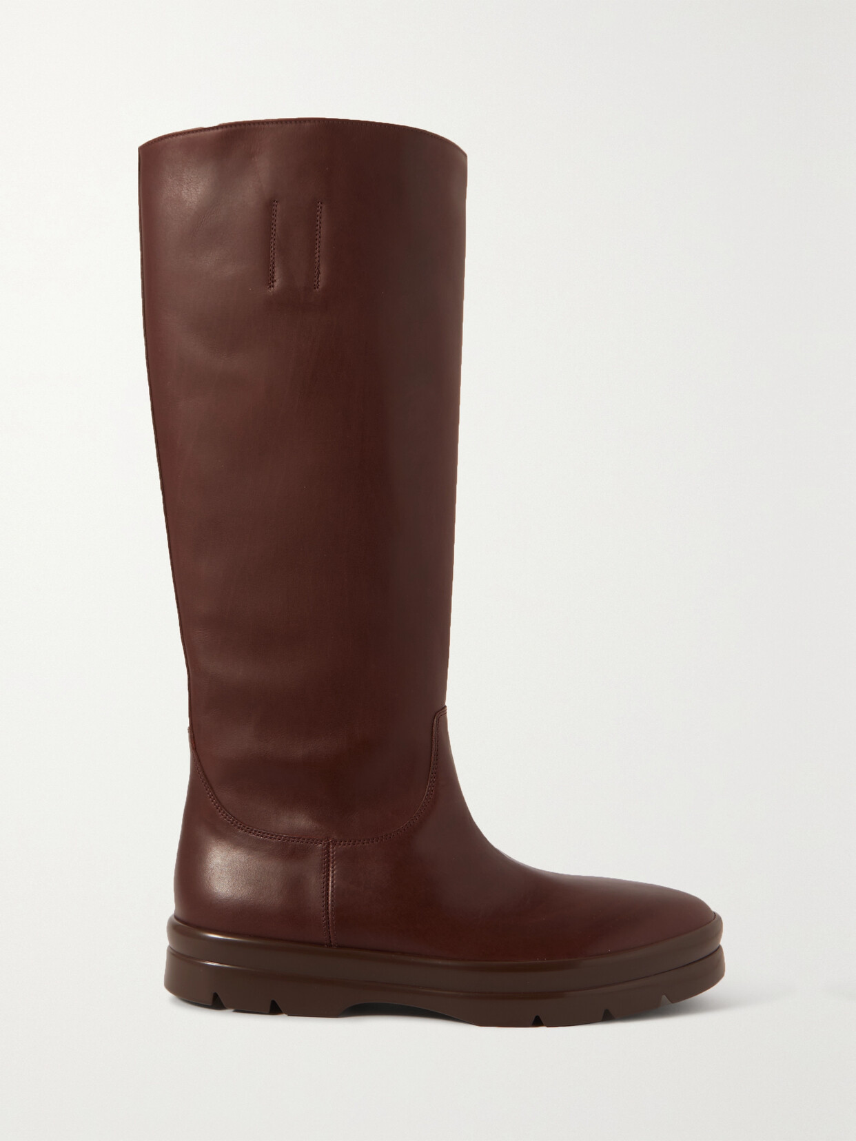 The Row Billie Leather Knee Boots