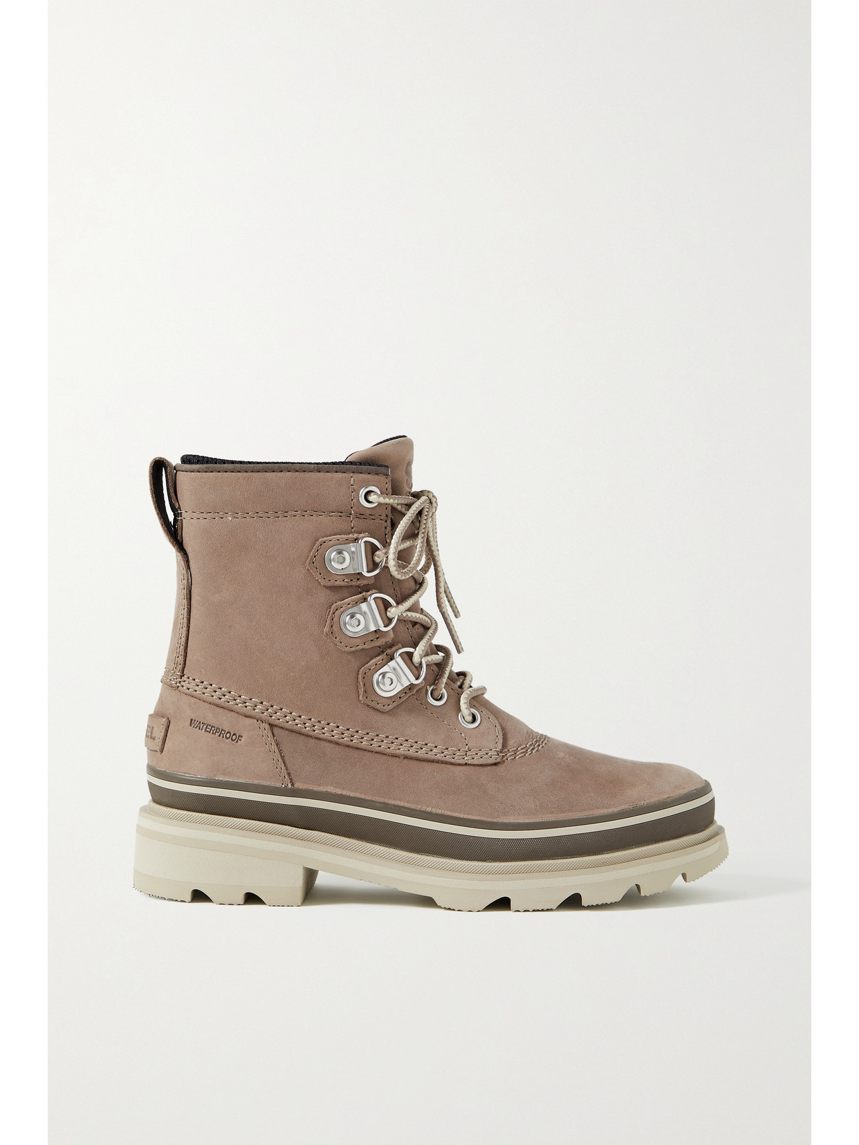 Sorel Lennox Street Suede Ankle Boots In Omega Taupe/light Clay ModeSens