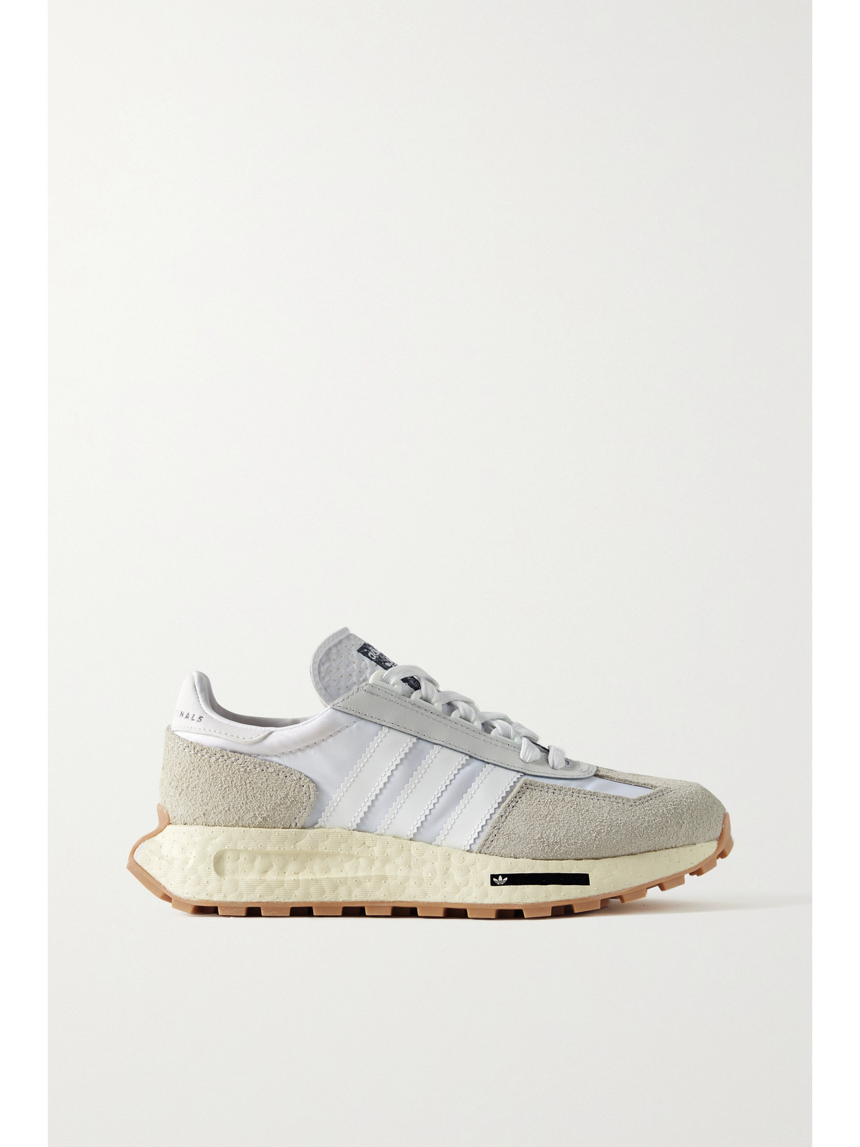 adidas Originals Retropy E5 Leather-trimmed Suede And Shell Sneakers