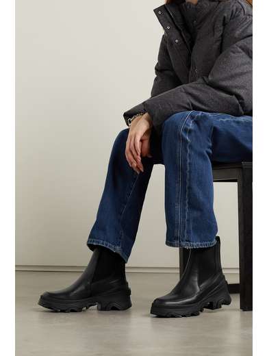 brex leather chelsea boot