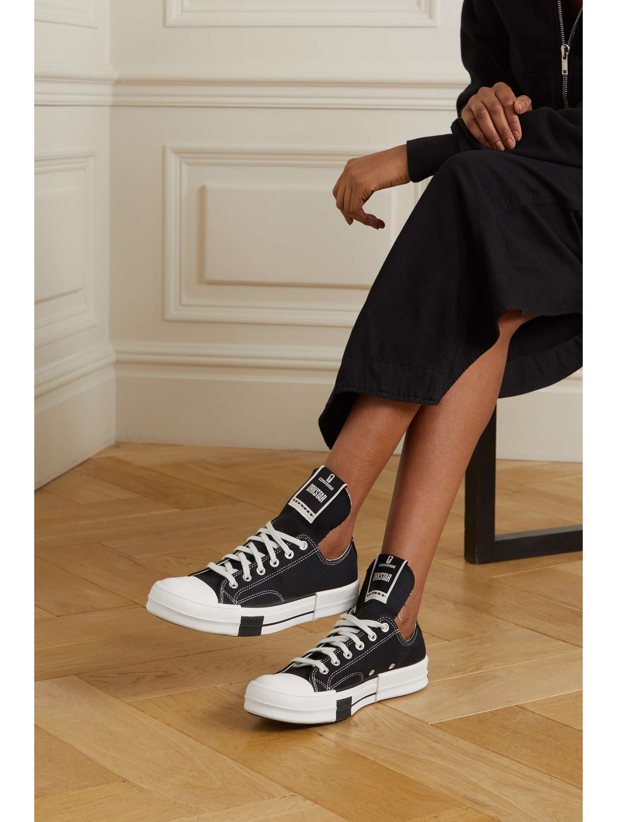 rick owens DRKSTAR converse