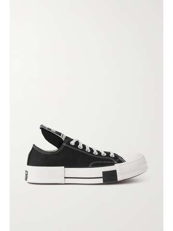 rick owens low canvas