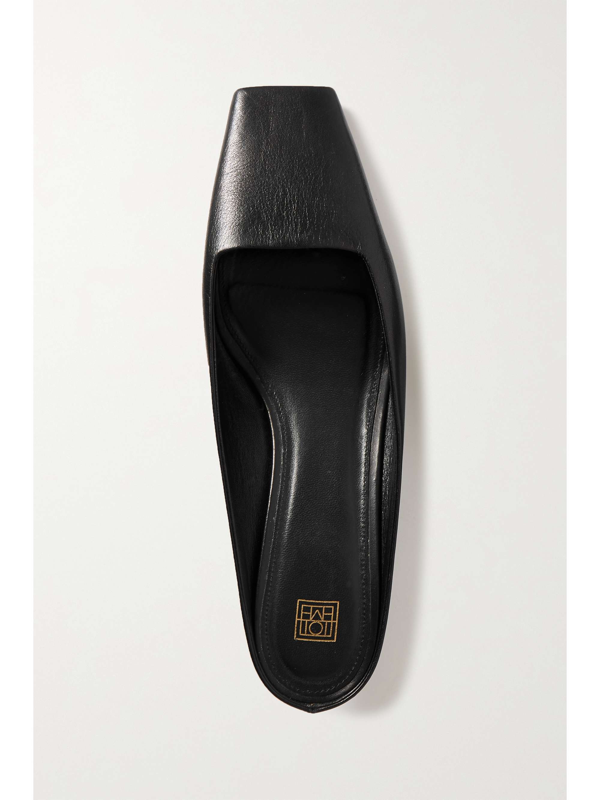 Leather mules