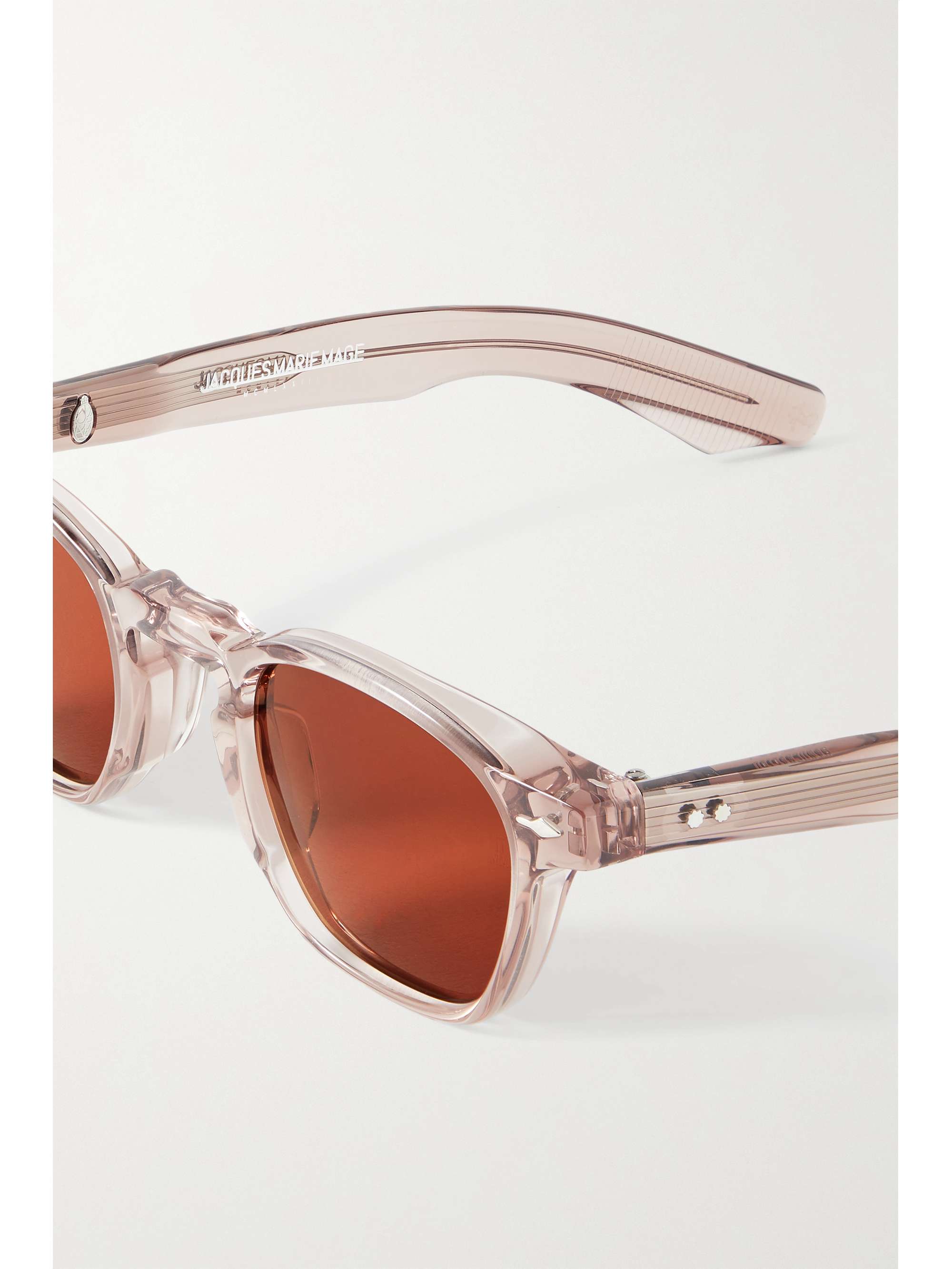 JACQUES MARIE MAGE Zephirin round-frame acetate sunglasses