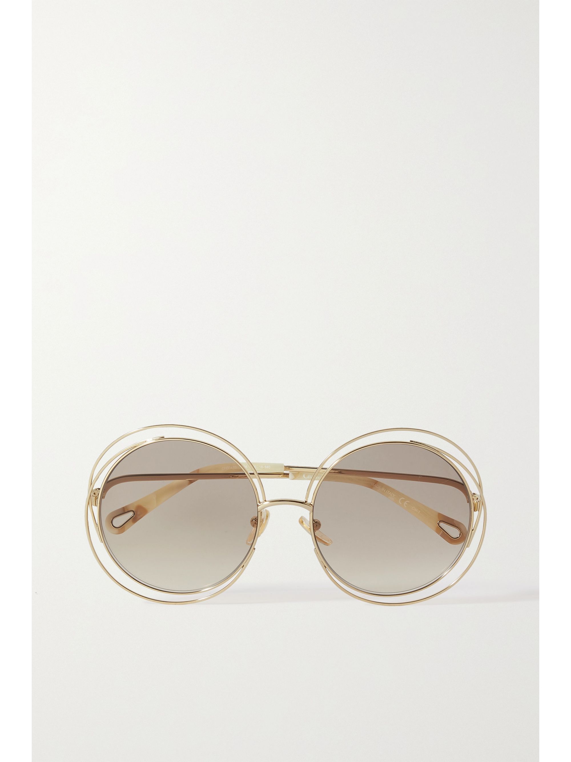 lunette de soleil ronde oversize