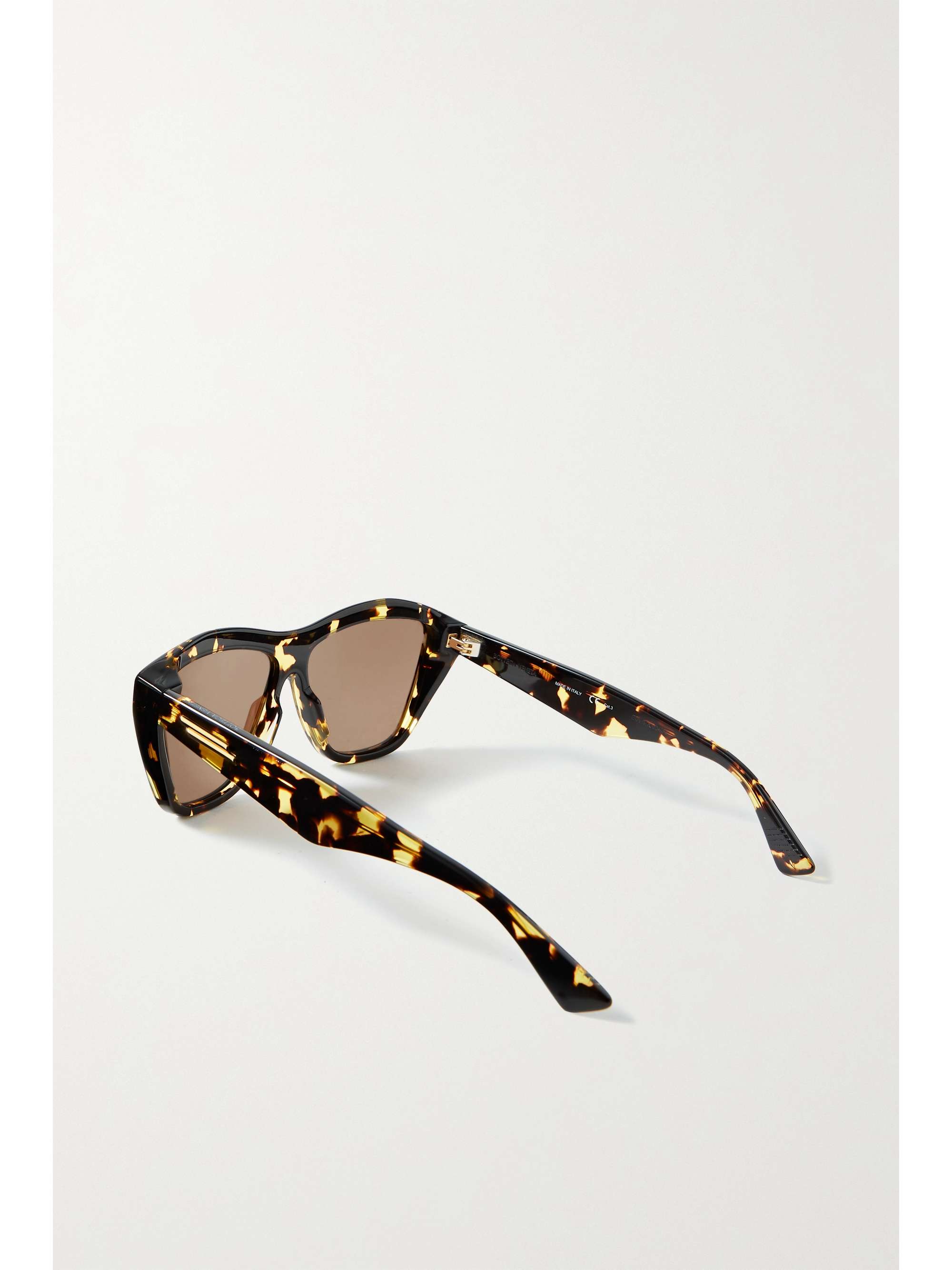 BOTTEGA VENETA EYEWEAR Cat-eye tortoiseshell acetate sunglasses