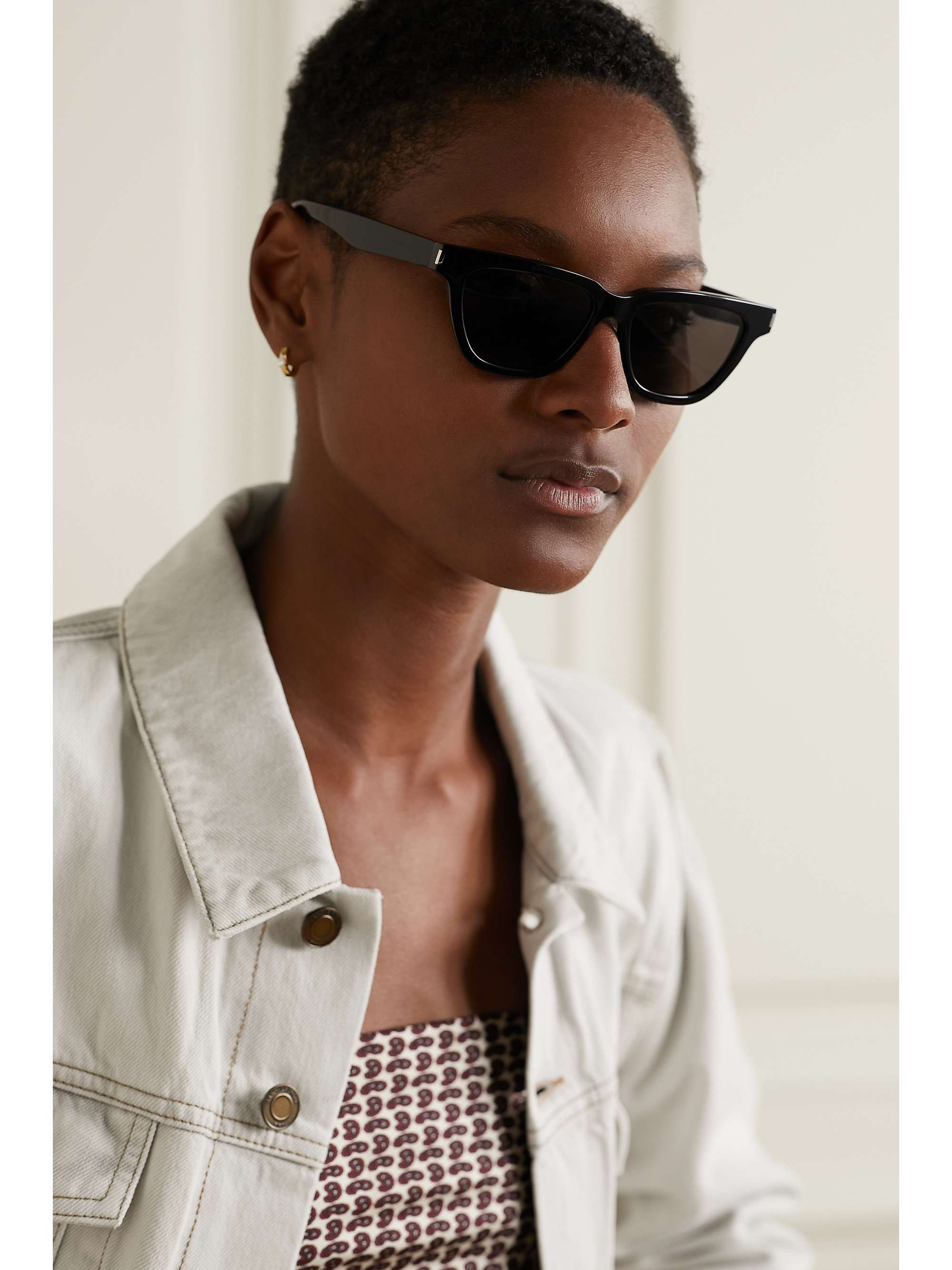 SAINT LAURENT EYEWEAR Sulpice D-frame acetate sunglasses