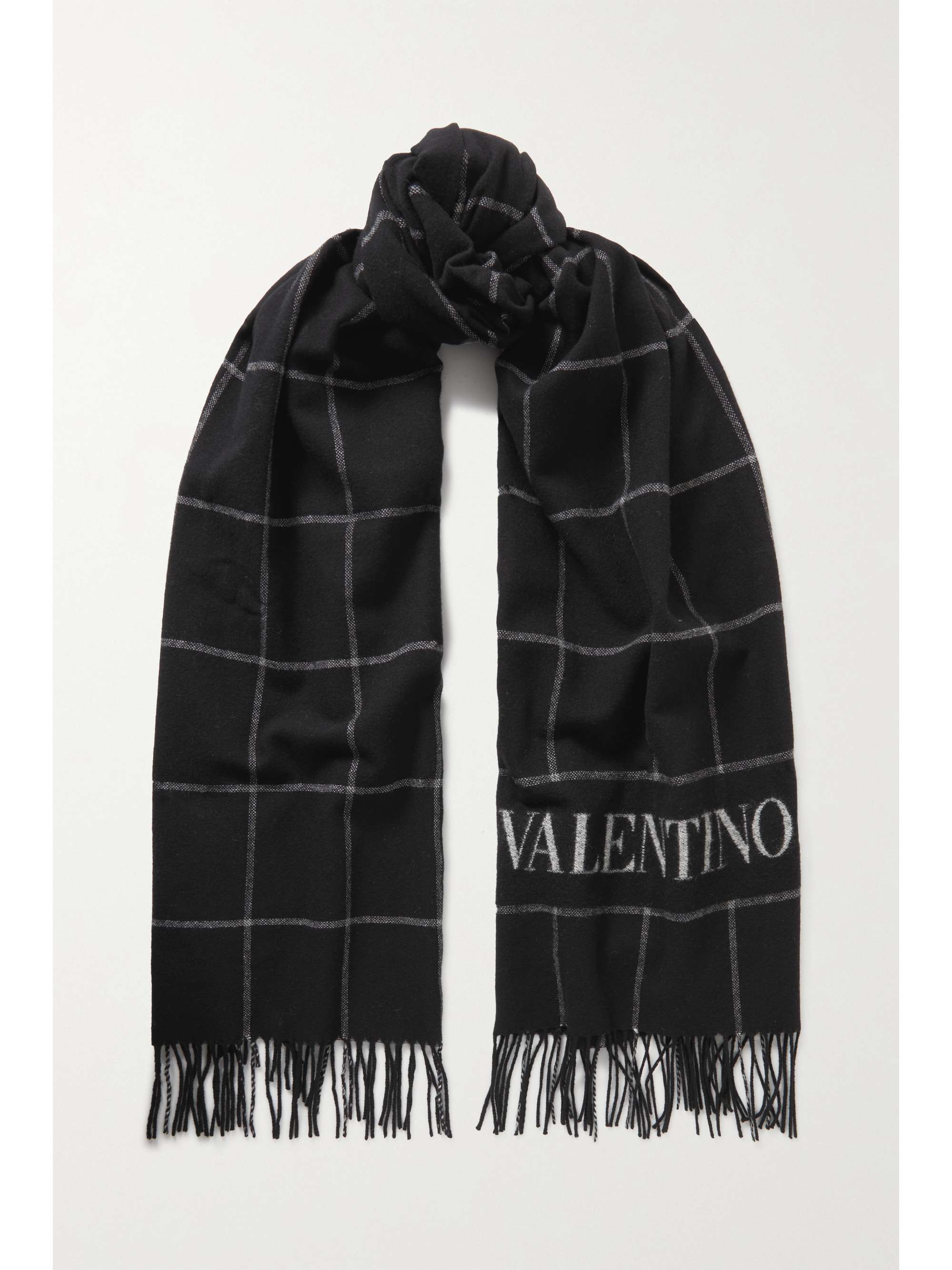 valentino wool scarf