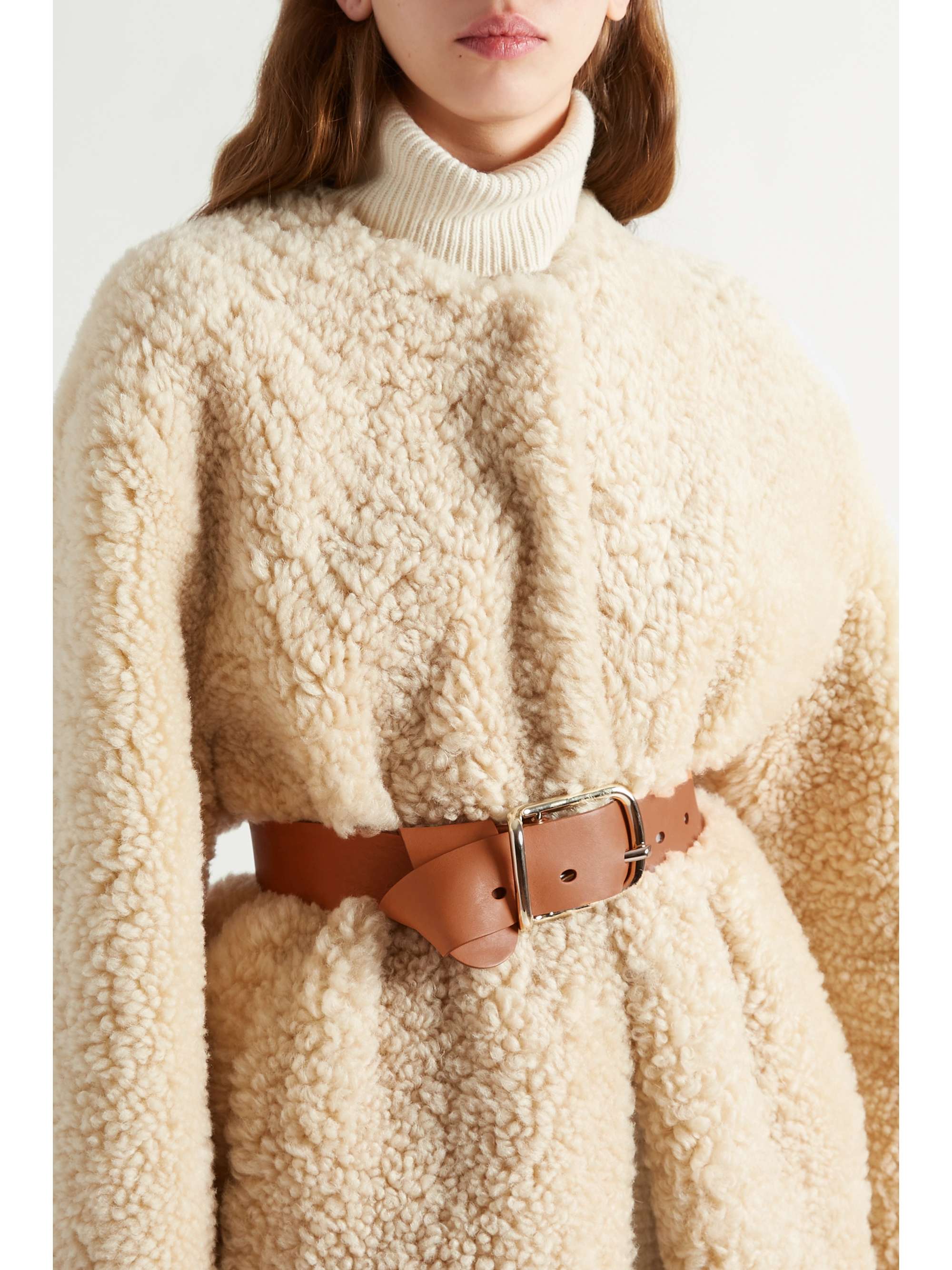 CHLOÉ Joe leather waist belt