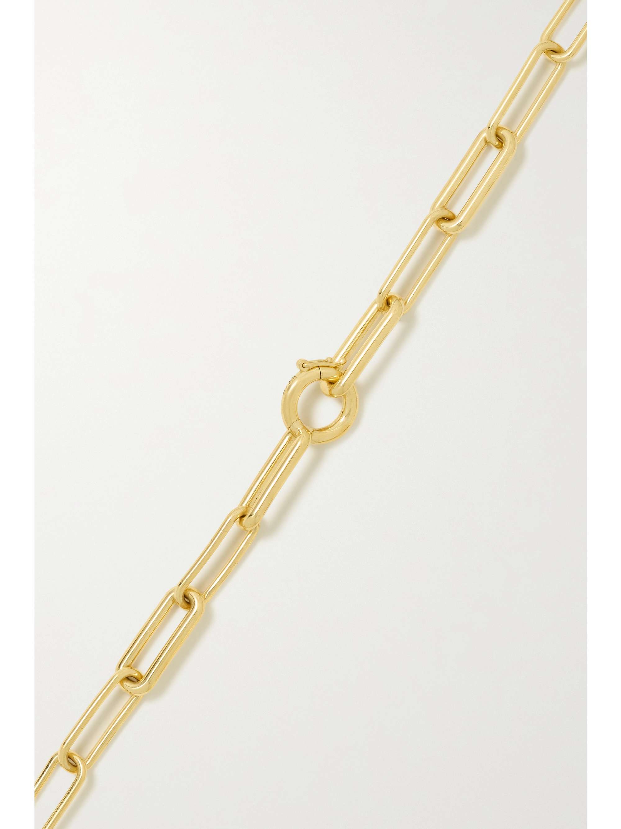 SPINELLI KILCOLLIN Elliptical 18-karat gold necklace