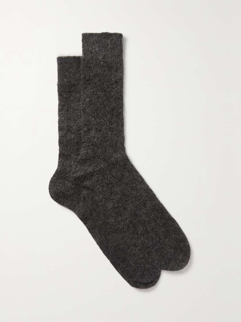 Brunello Cucinelli Metallic Knitted Socks
