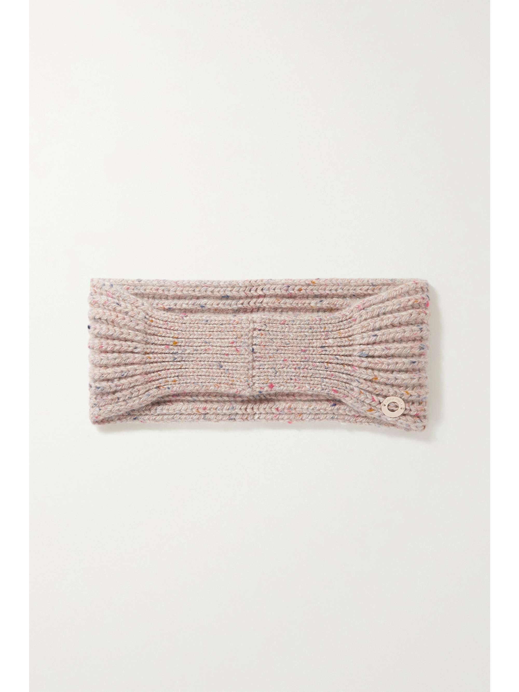 LORO PIANA Ribbed mélange cashmere headband