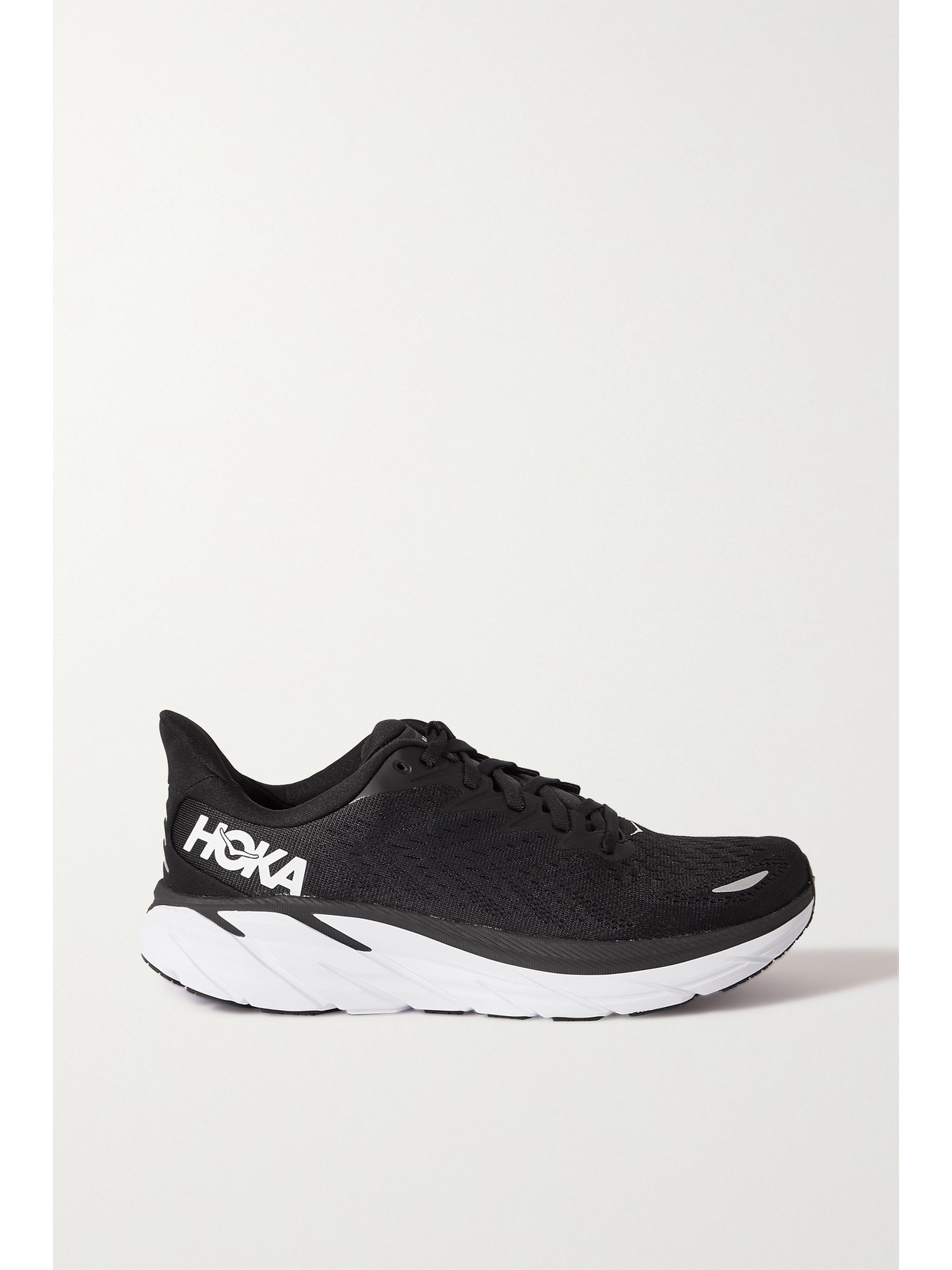 Hoka Clifton 8 Running Shoe In Black