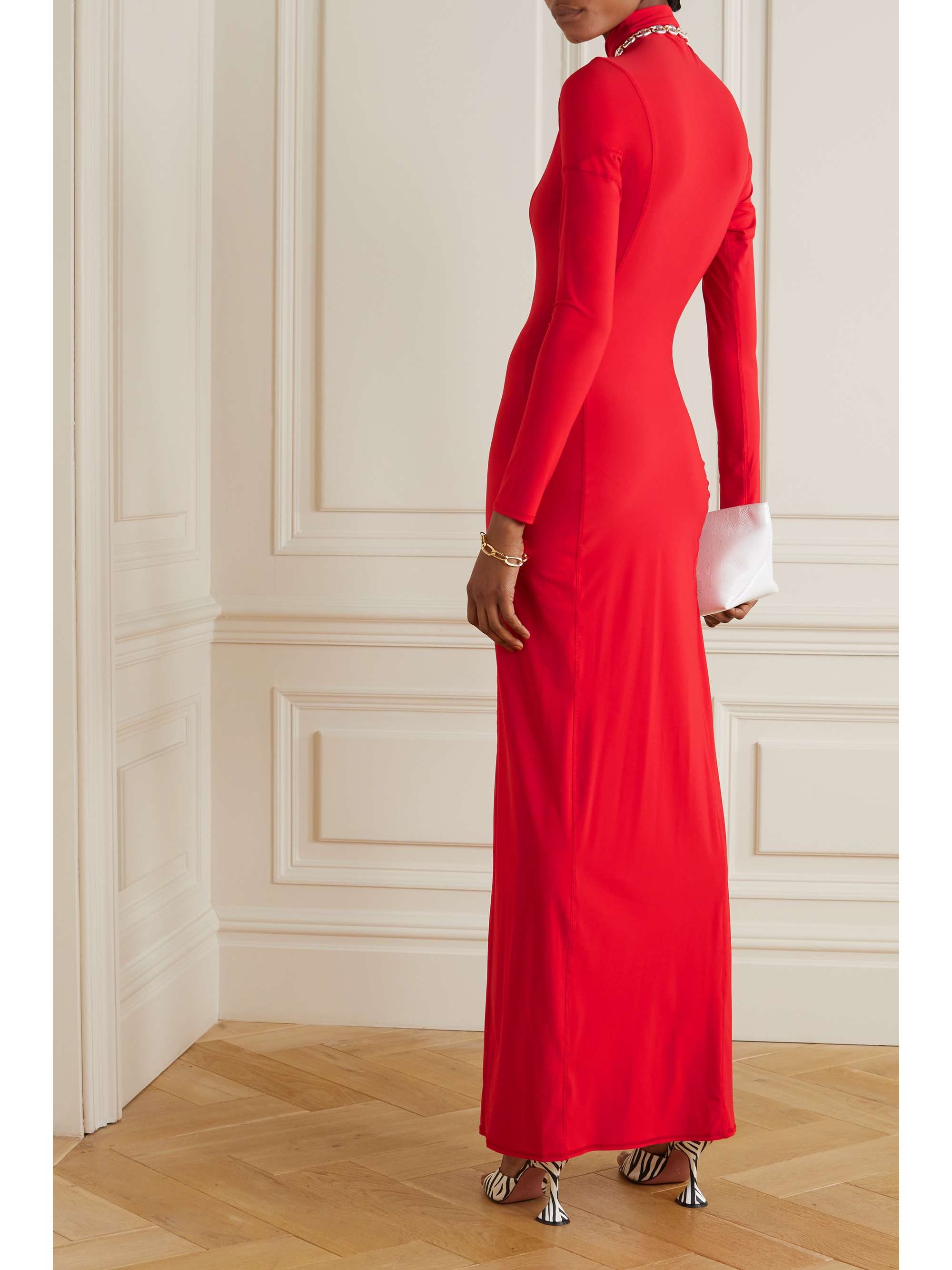 robe longue stretch