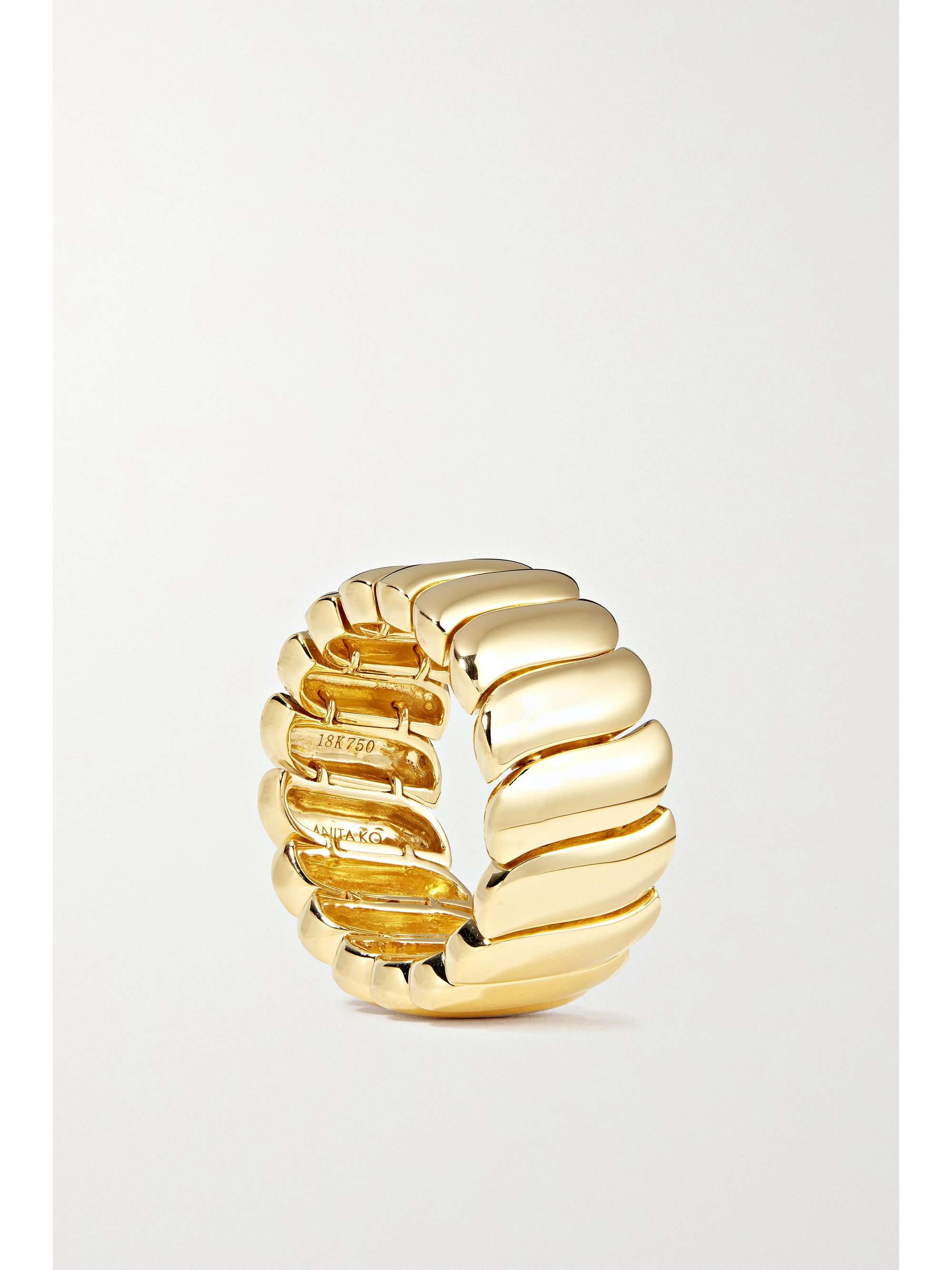 ANITA KO Large Zoe 18-karat gold ring