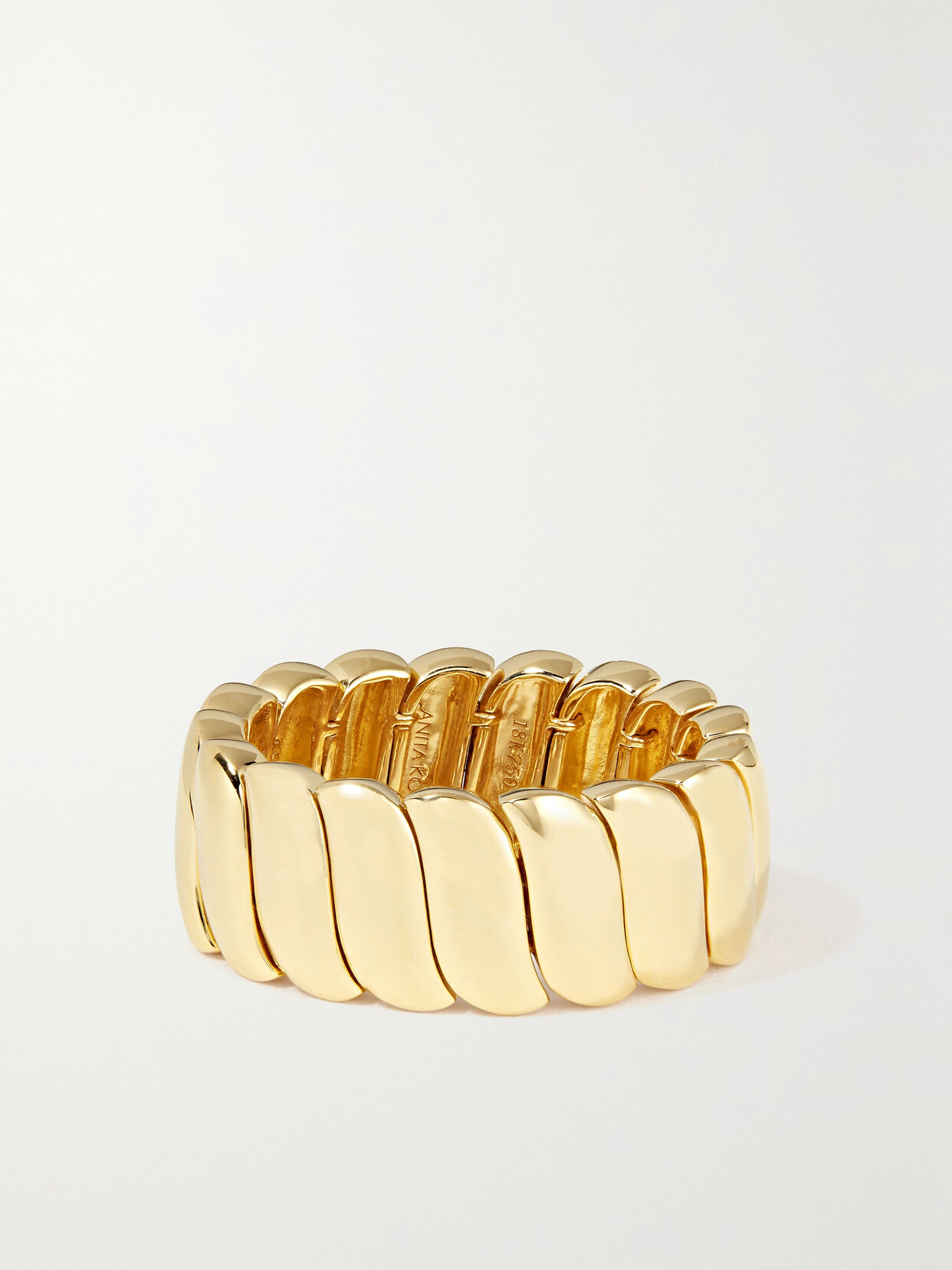 Anita Ko Large Zoe 18-karat Gold Ring In Gold