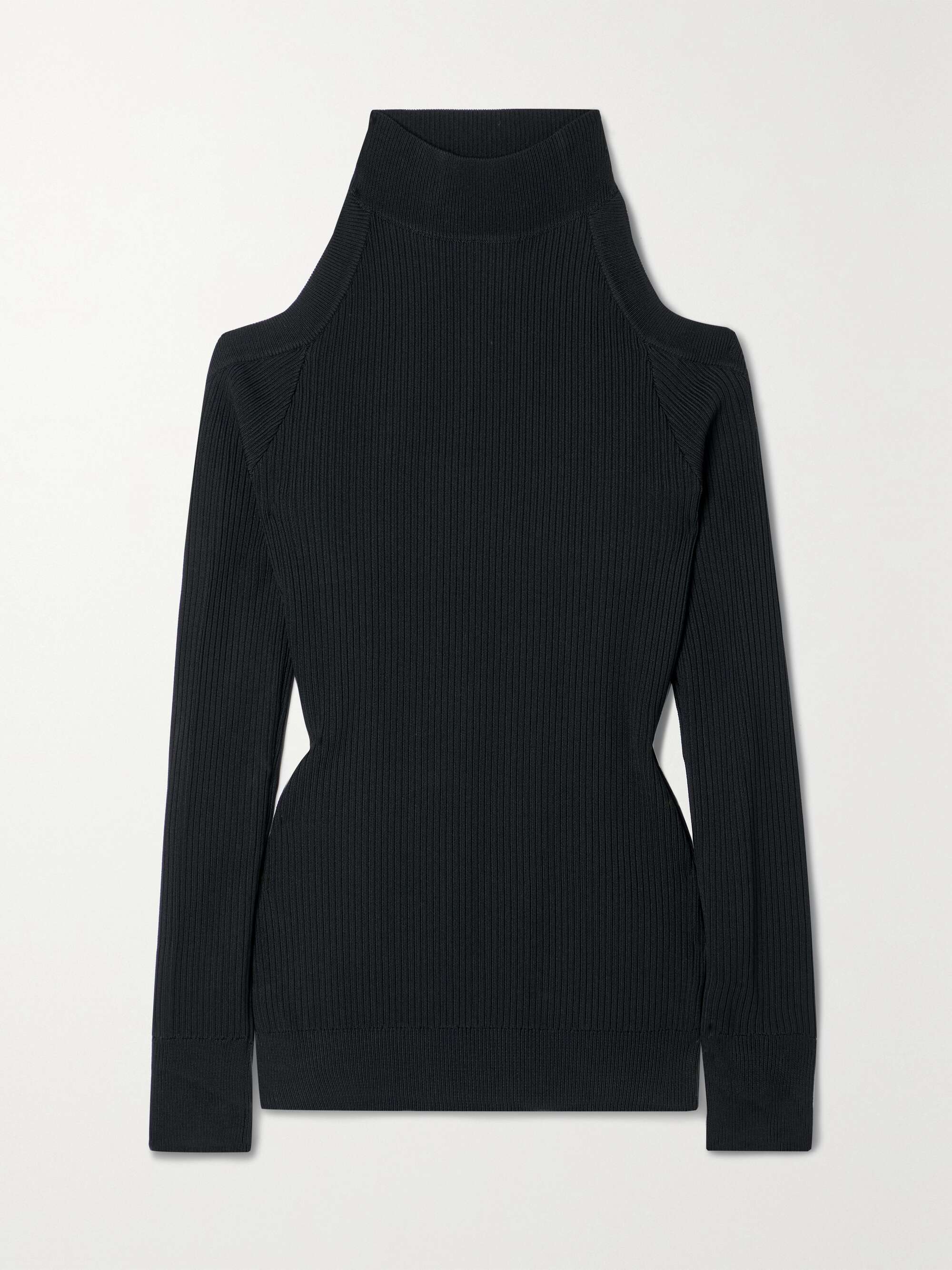 black open back jumper
