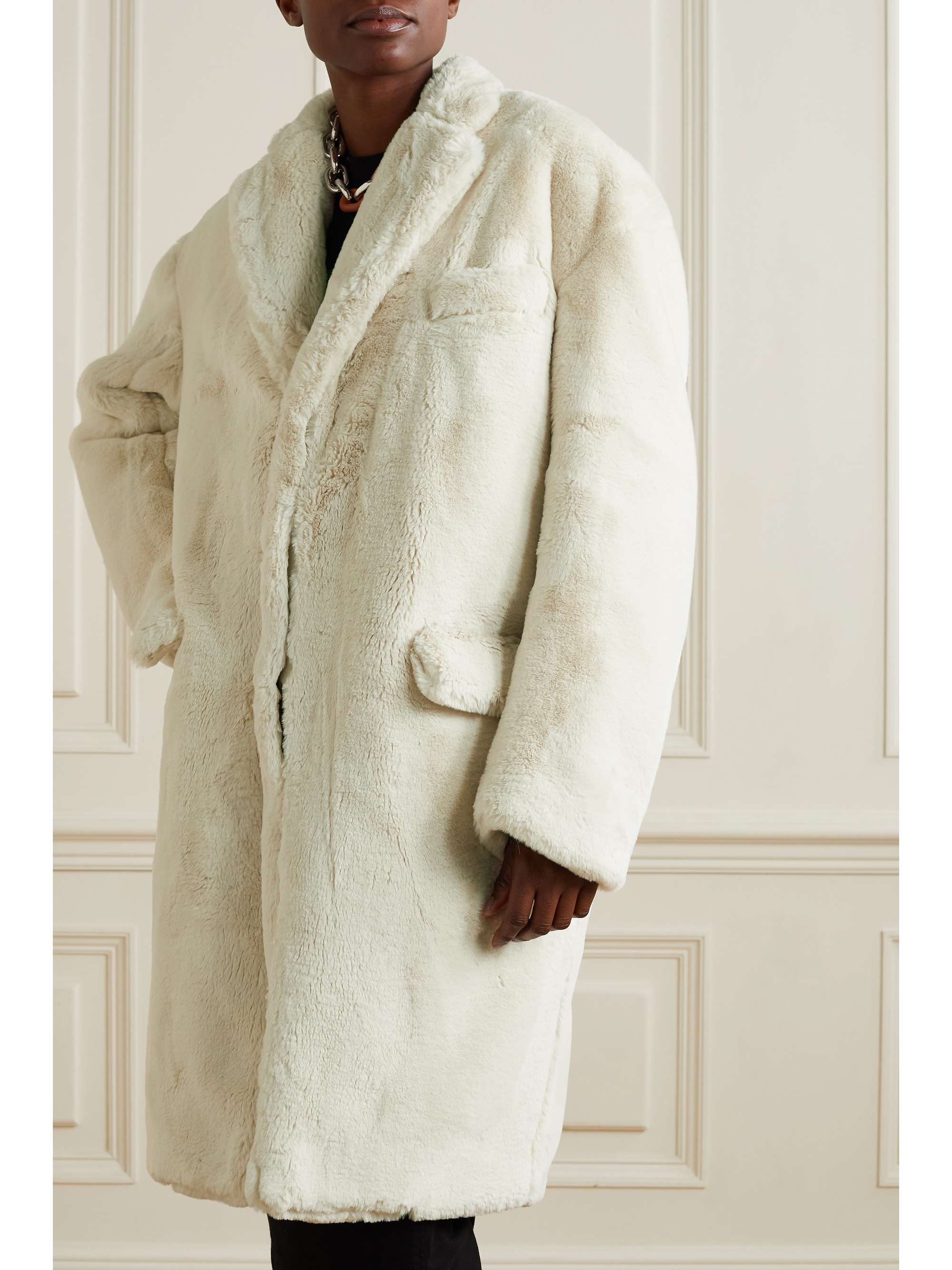 teddy bear oversized coat